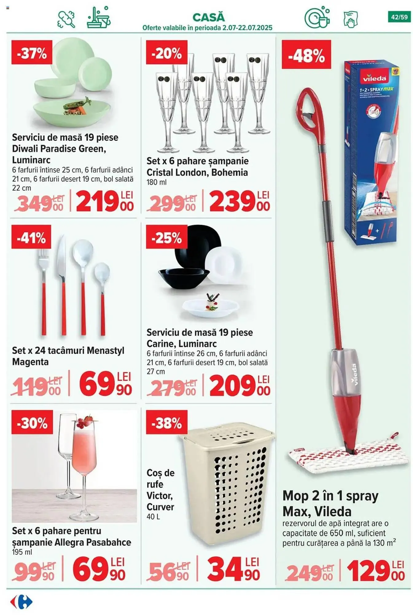 Catalog Catalog Carrefour de la 1 iulie până la 8 iulie 2025 - Revista Pagina 42