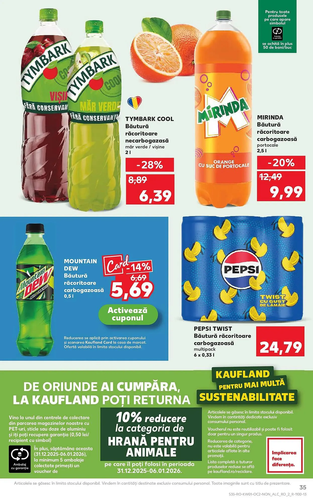 Catalog Catalog Kaufland de la 31 decembrie până la 6 ianuarie 2026 - Revista Pagina 36