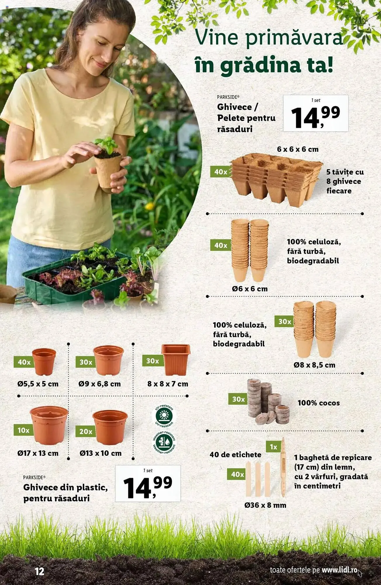 Catalog Catalog Lidl de la 24 februarie până la 13 aprilie 2025 - Revista Pagina 12