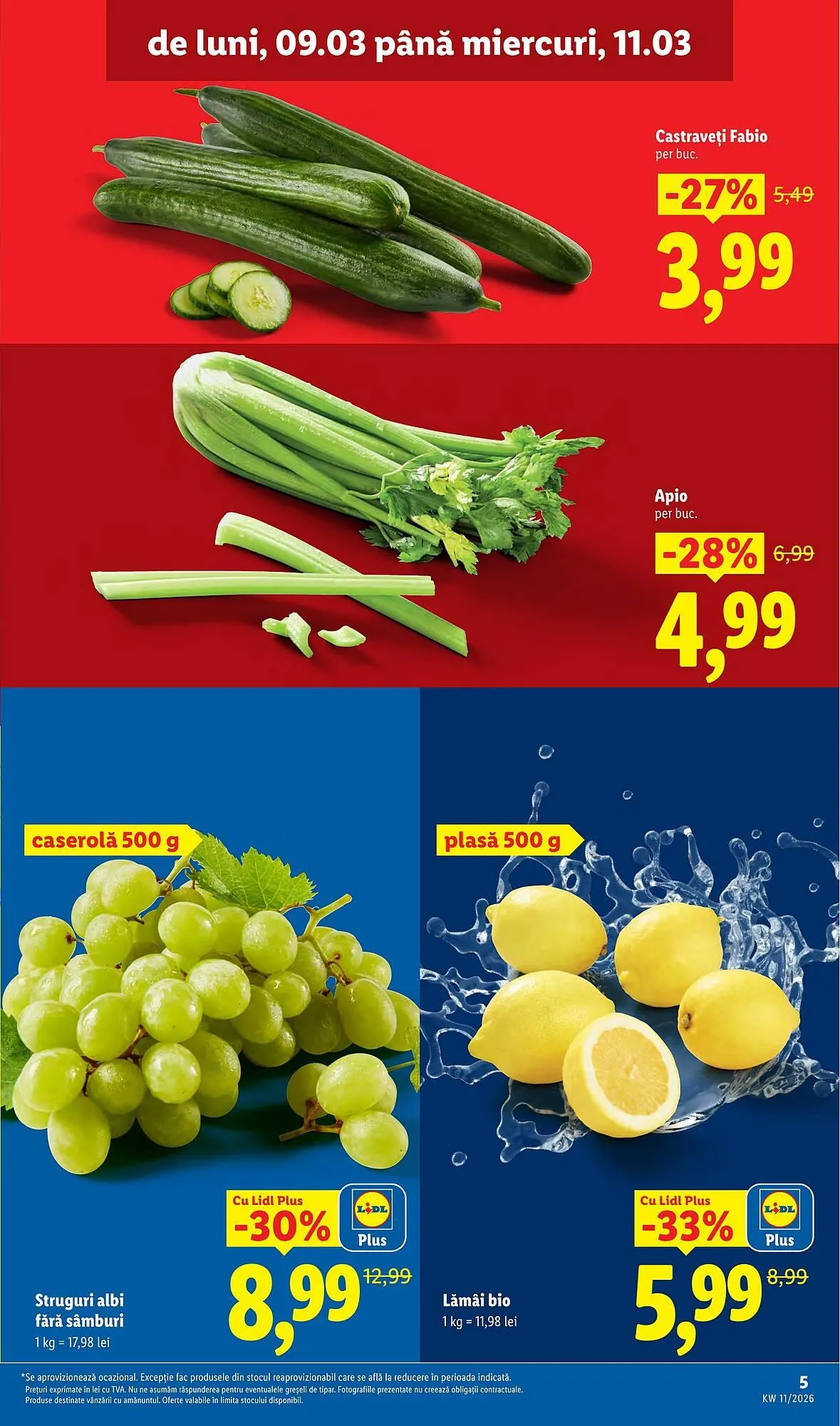 Catalog Catalog Lidl de la 9 martie până la 15 martie 2026 - Revista Pagina 5