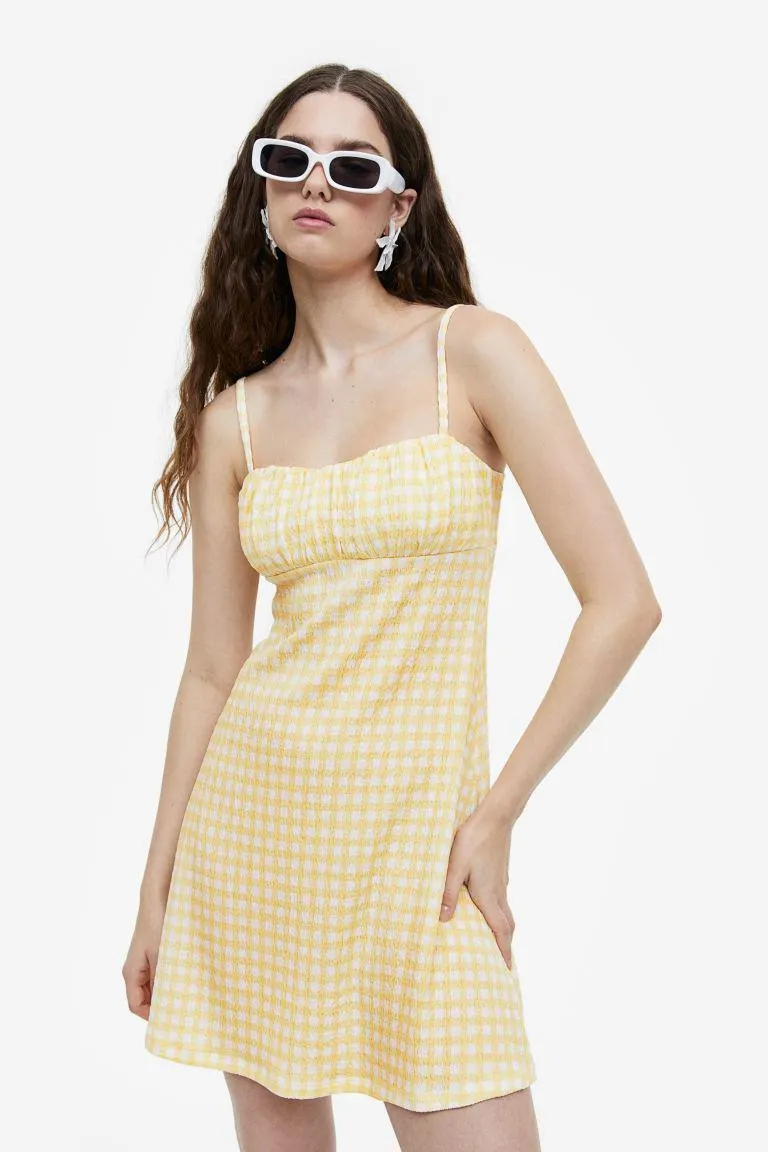 Rochie din jerseu creponat