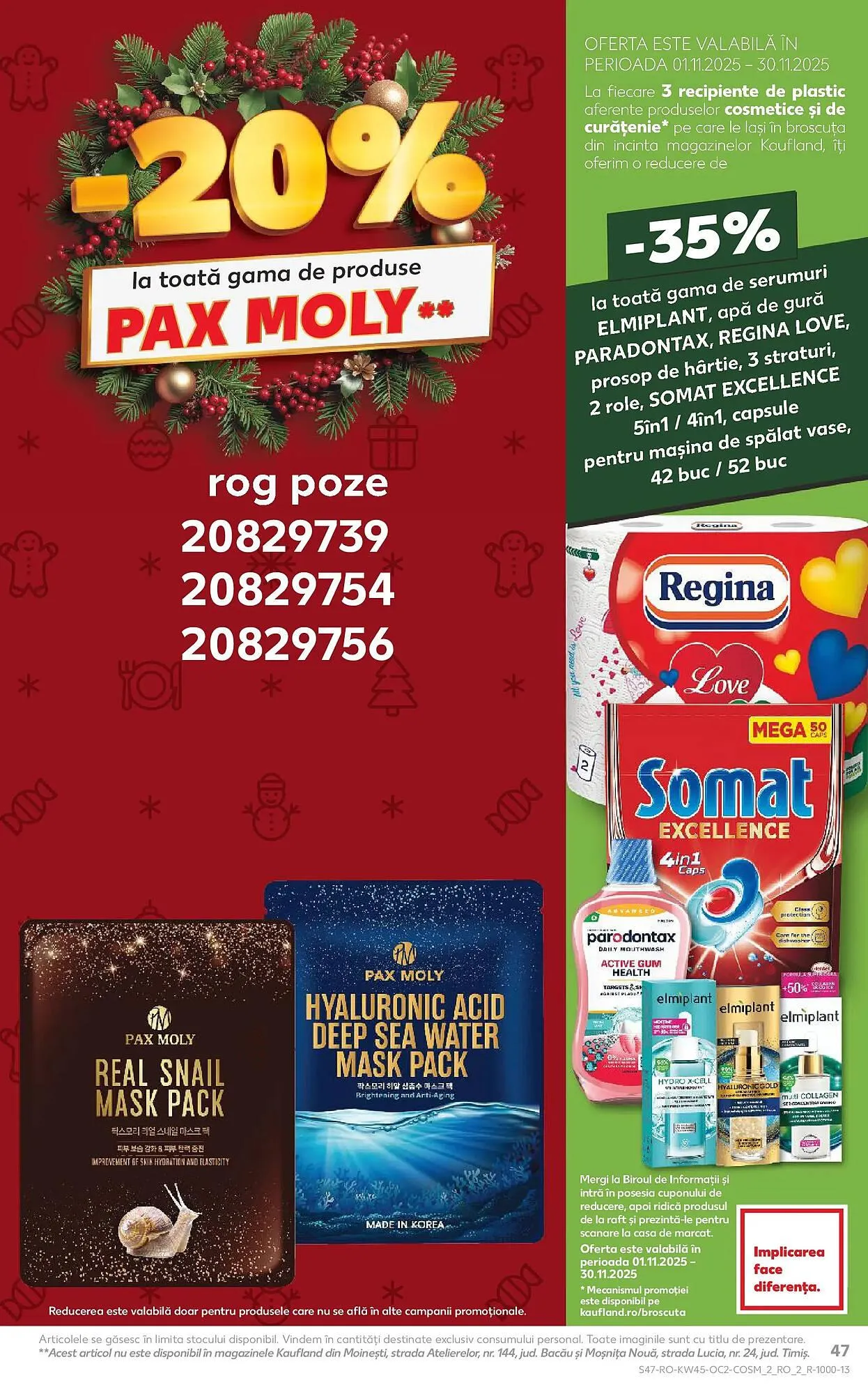 Catalog Catalog Kaufland de la 5 noiembrie până la 11 noiembrie 2025 - Revista Pagina 47