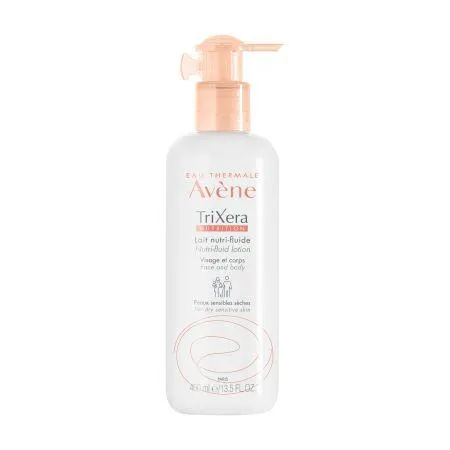 Lapte hidratant TriXera Nutrition, 400 ml, Avene