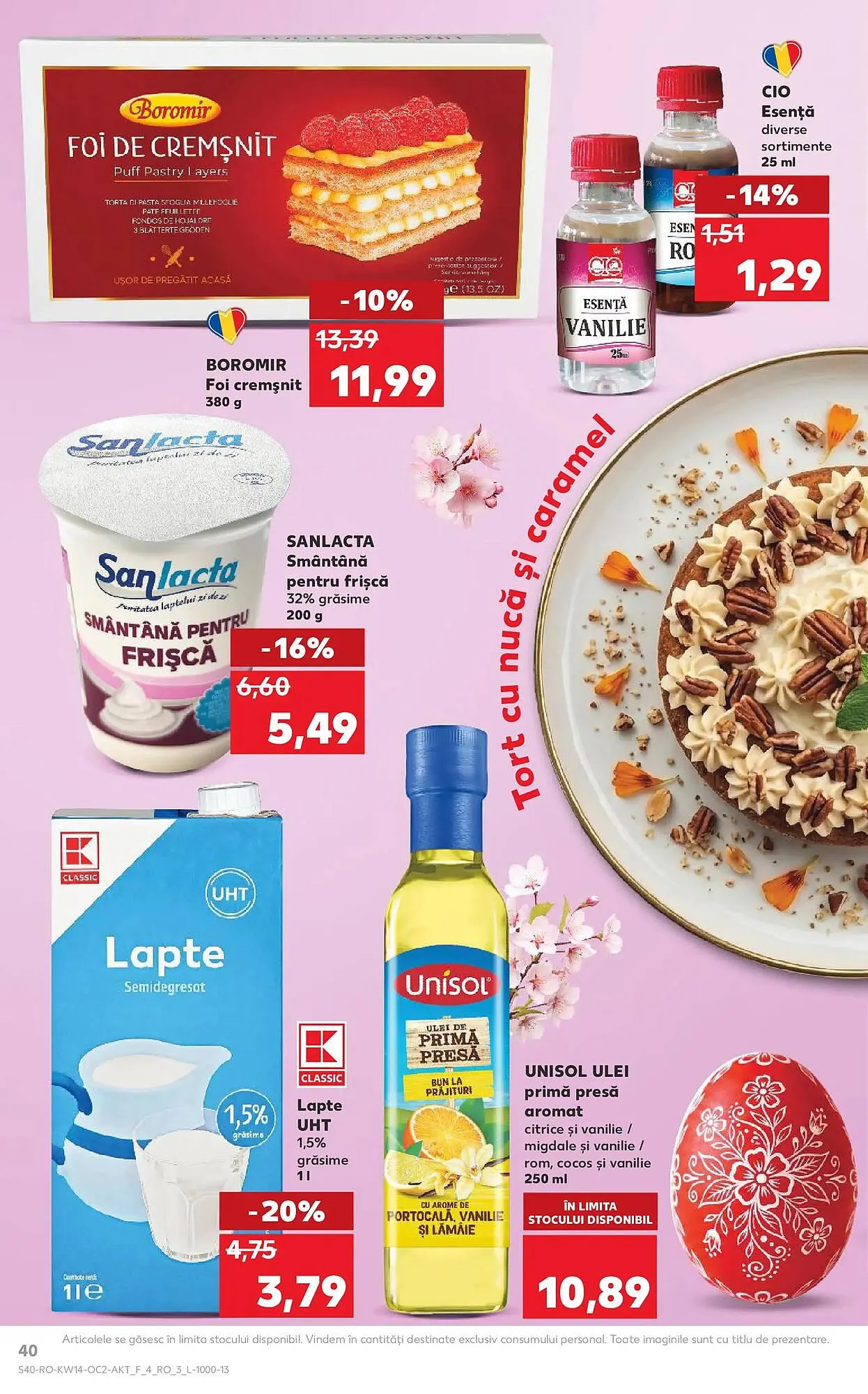 Catalog Catalog Kaufland de la 1 aprilie până la 7 aprilie 2026 - Revista Pagina 40