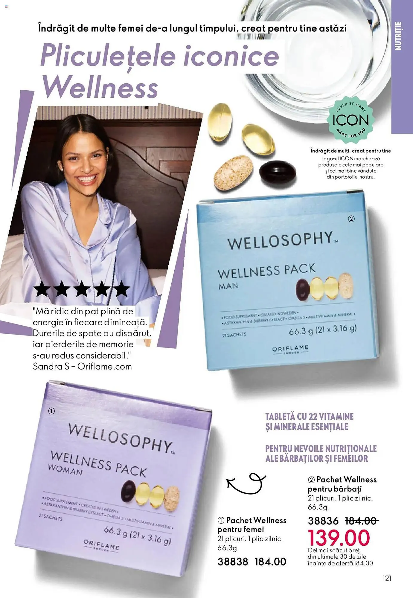 Catalog Catalog Oriflame de la 26 mai până la 16 iunie 2026 - Revista Pagina 121