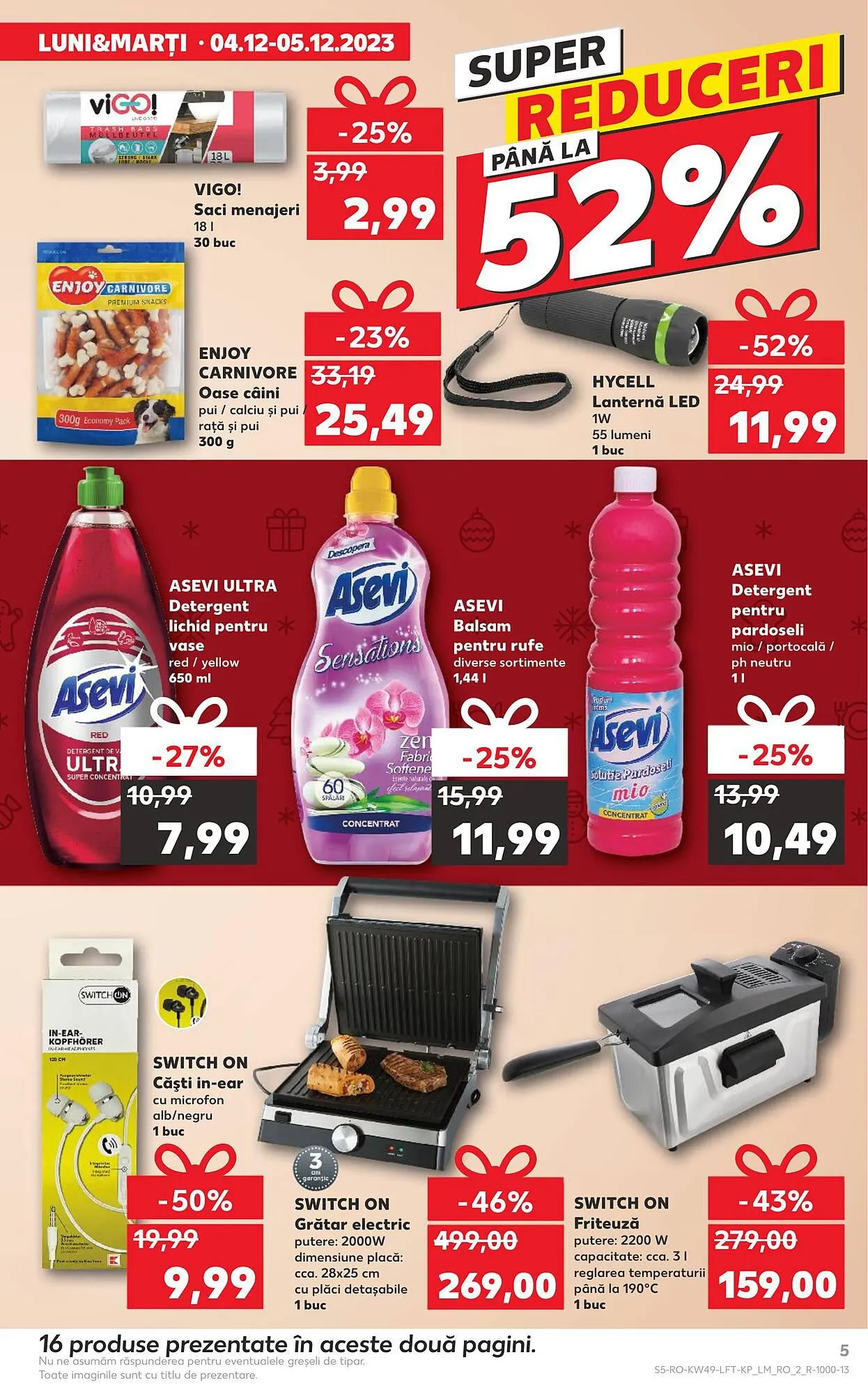 Catalog Kaufland catalog de la 6 decembrie până la 12 decembrie 2023 - Revista Pagina 5
