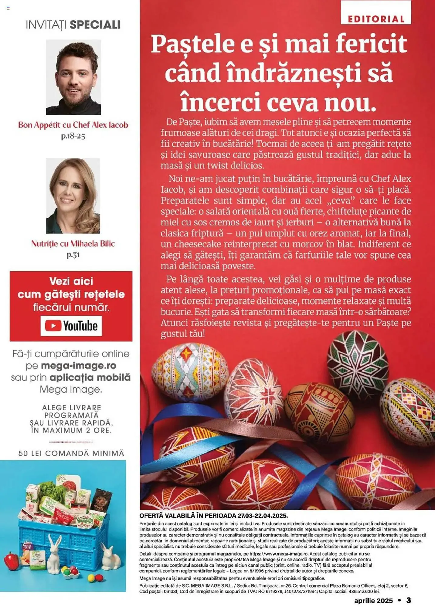 Catalog Catalog Mega Image de la 1 aprilie până la 30 aprilie 2025 - Revista Pagina 3
