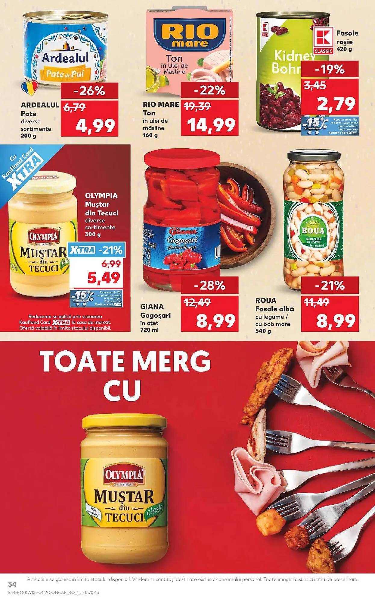 Catalog Catalog Kaufland de la 18 februarie până la 24 februarie 2026 - Revista Pagina 34