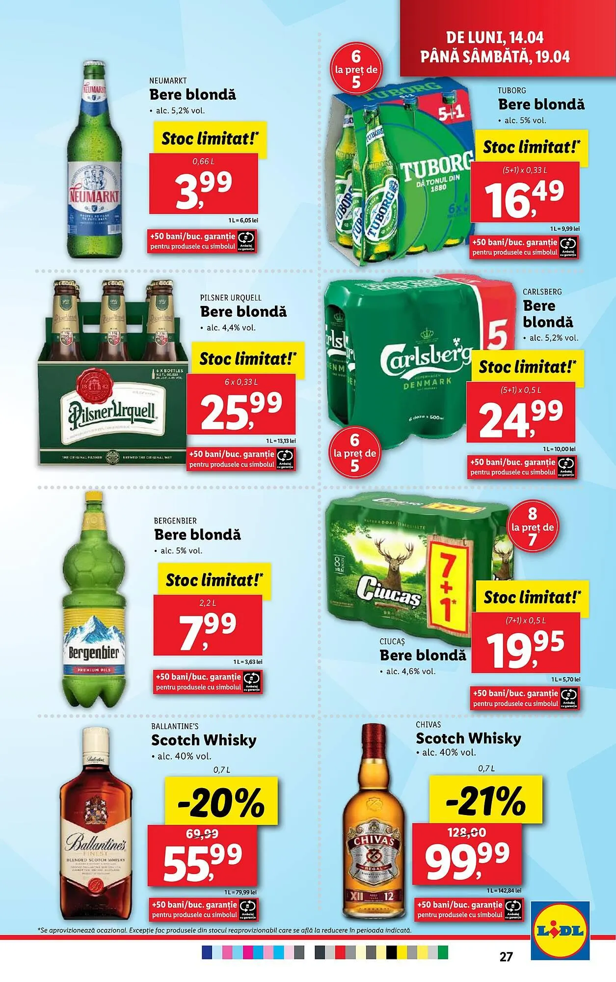 Catalog Catalog Lidl de la 14 aprilie până la 19 aprilie 2025 - Revista Pagina 27