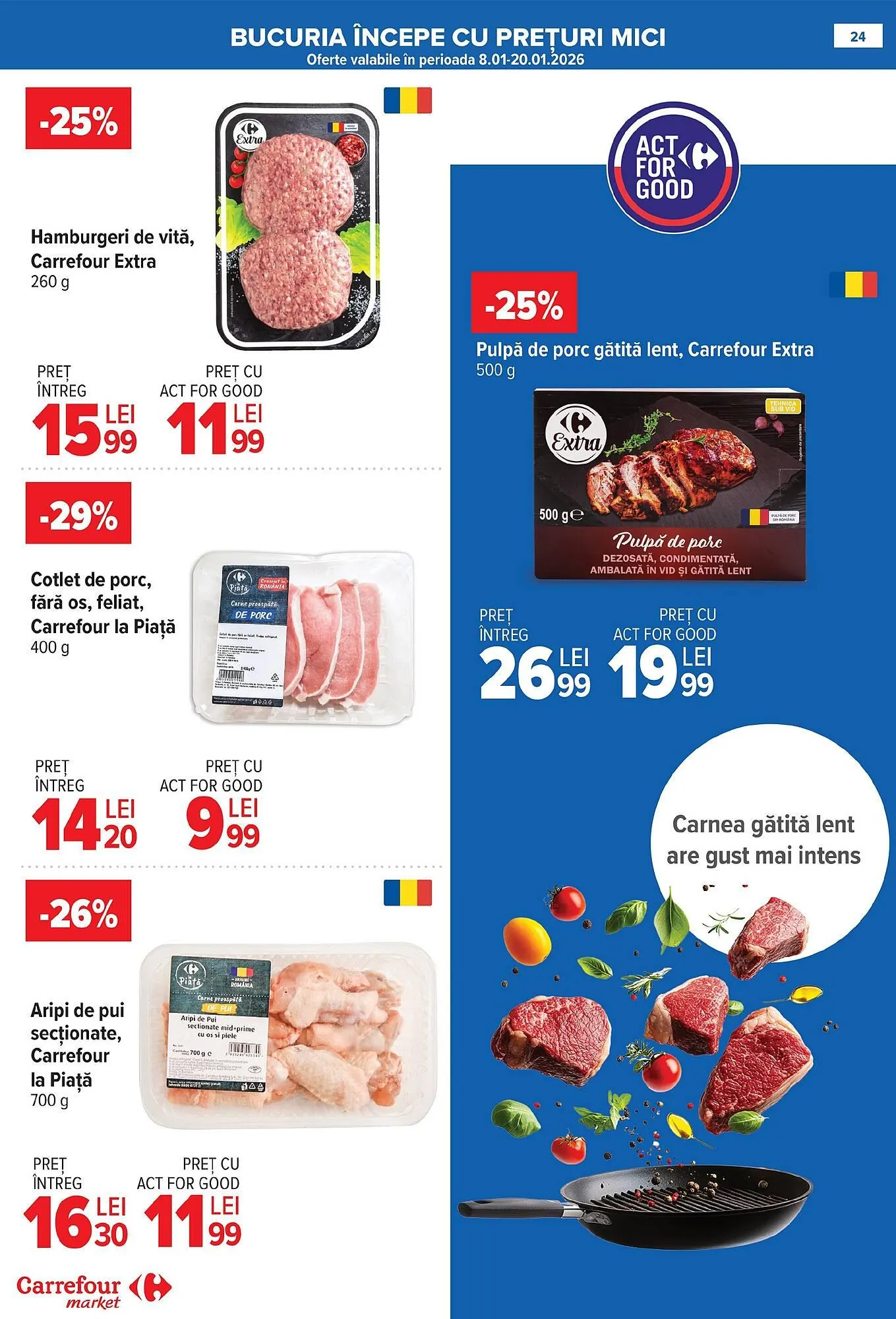 Catalog Catalog Carrefour Market de la 8 ianuarie până la 13 ianuarie 2026 - Revista Pagina 13