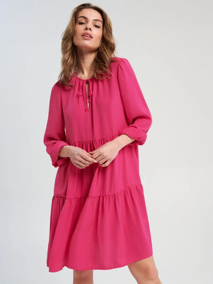 Rochie mini cu șnur decorativ