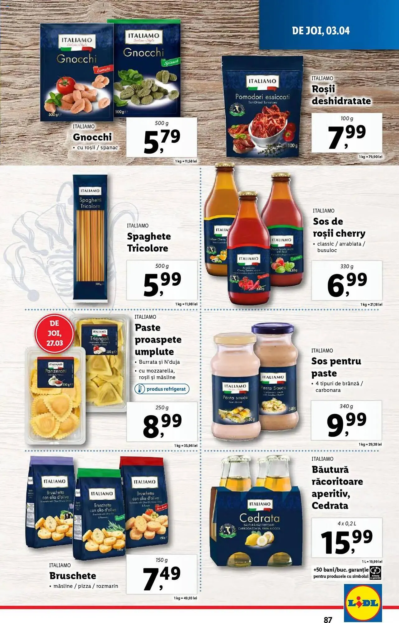 Catalog Catalog Lidl de la 31 martie până la 6 aprilie 2025 - Revista Pagina 181
