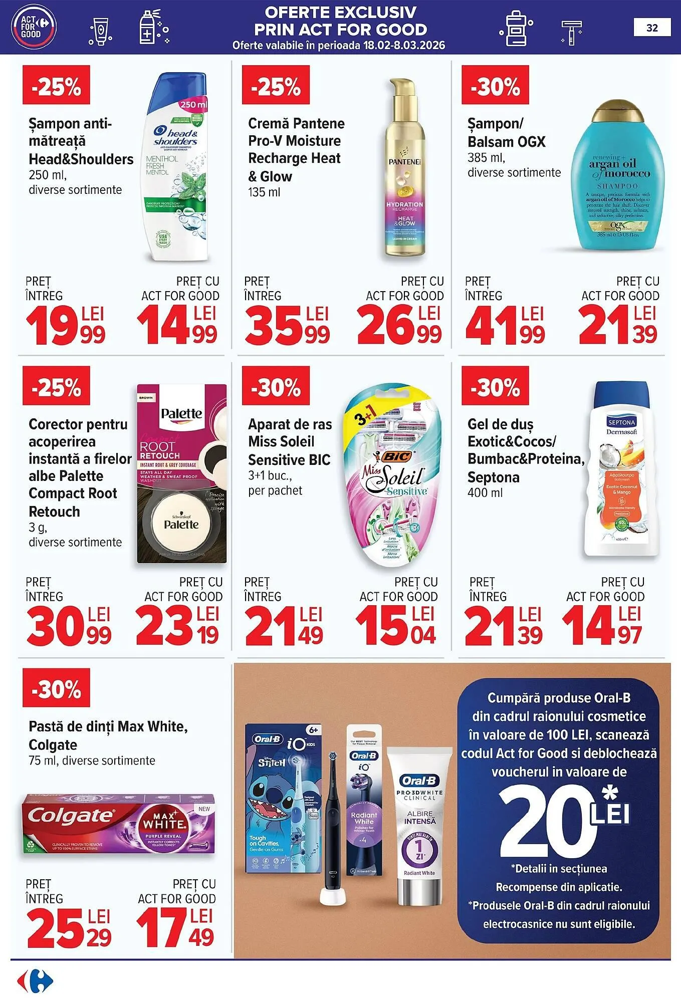 Catalog Catalog Carrefour de la 25 februarie până la 8 martie 2026 - Revista Pagina 34