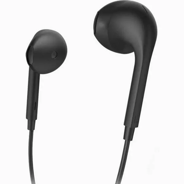 Casti HAMA Glow 184157, Cu Fir, In-Ear, Microfon, Conector Lightning, negru