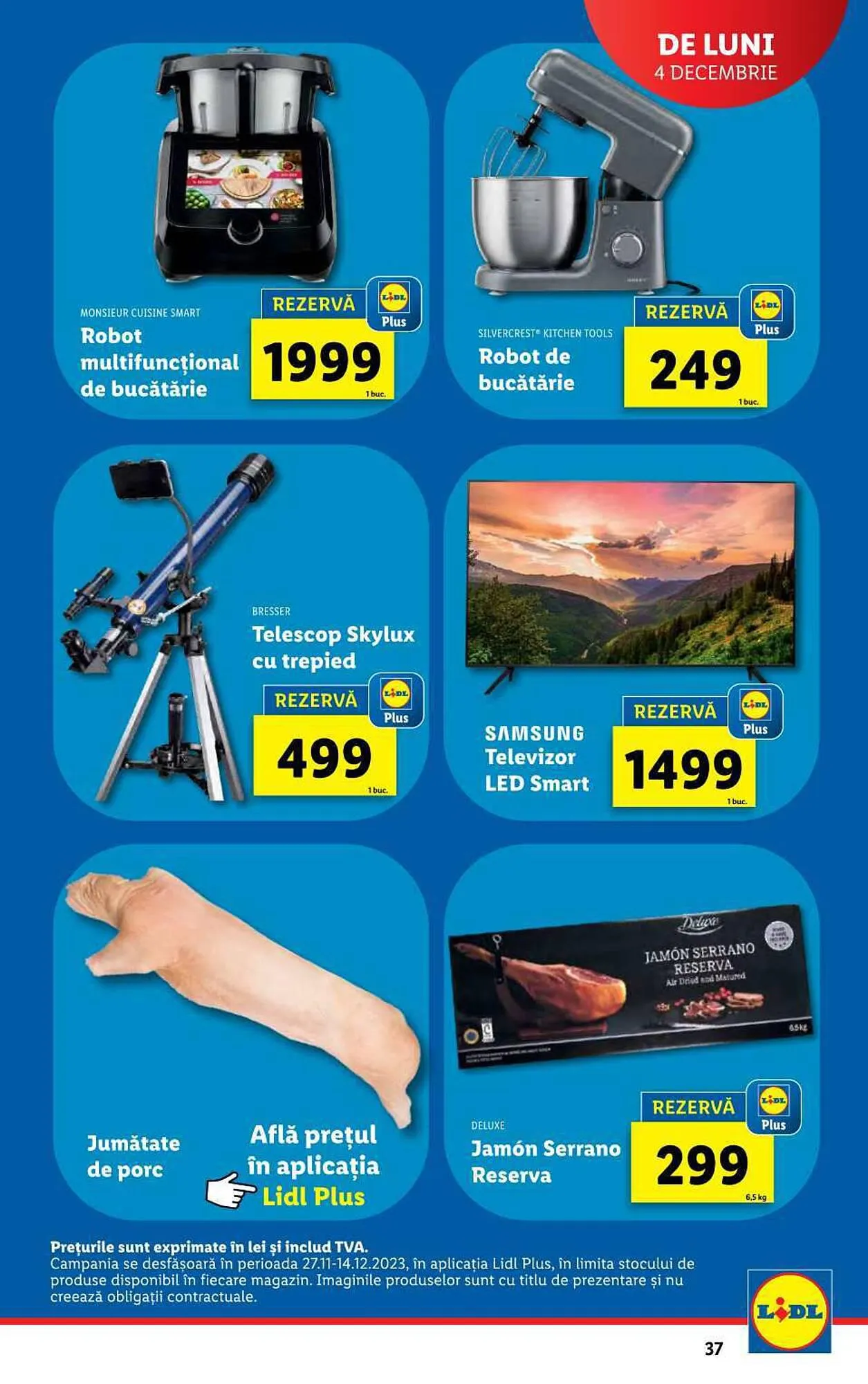 Catalog Lidl catalog de la 4 decembrie până la 10 decembrie 2023 - Revista Pagina 37
