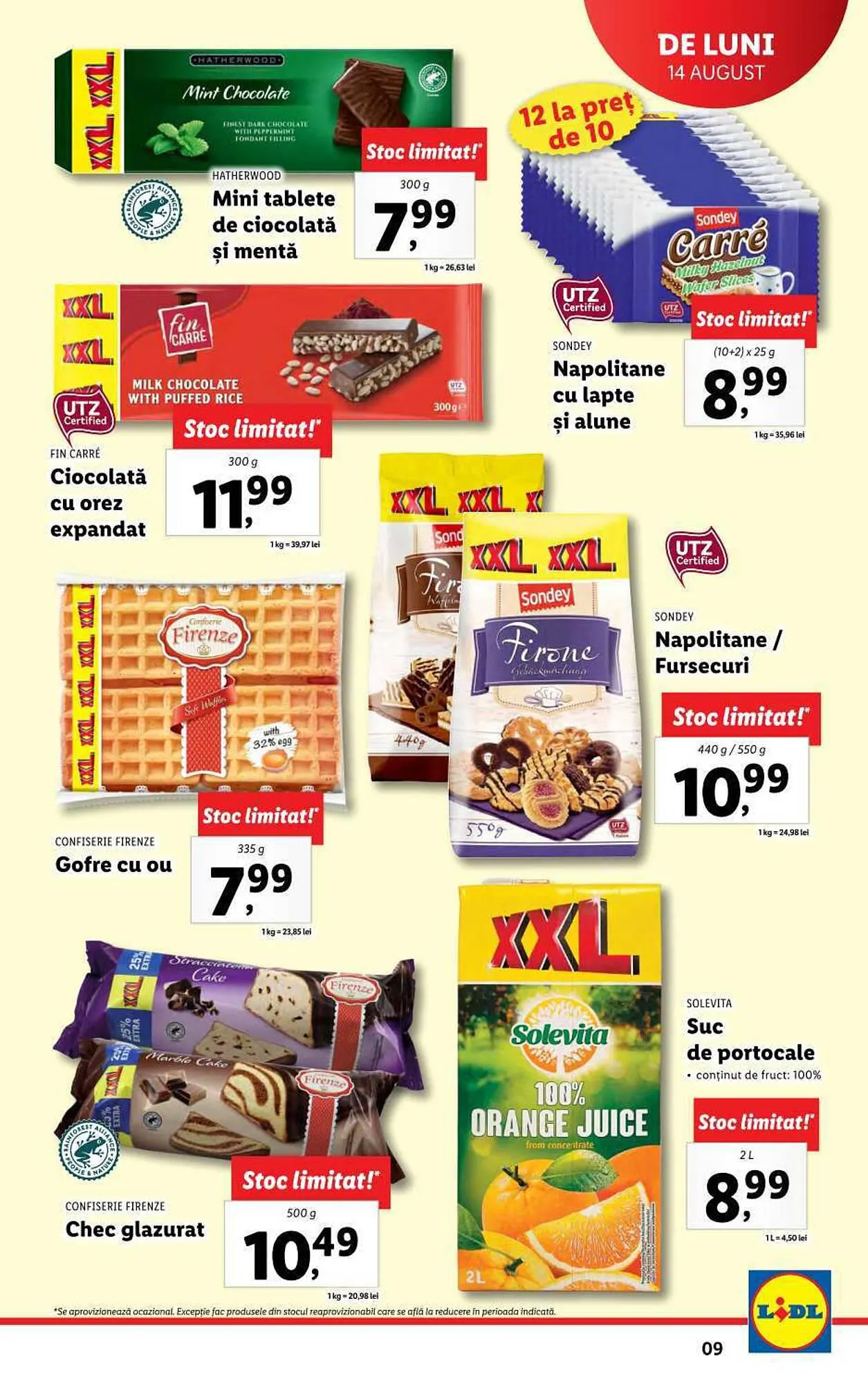 Catalog Lidl catalog de la 14 august până la 20 august 2023 - Revista Pagina 9