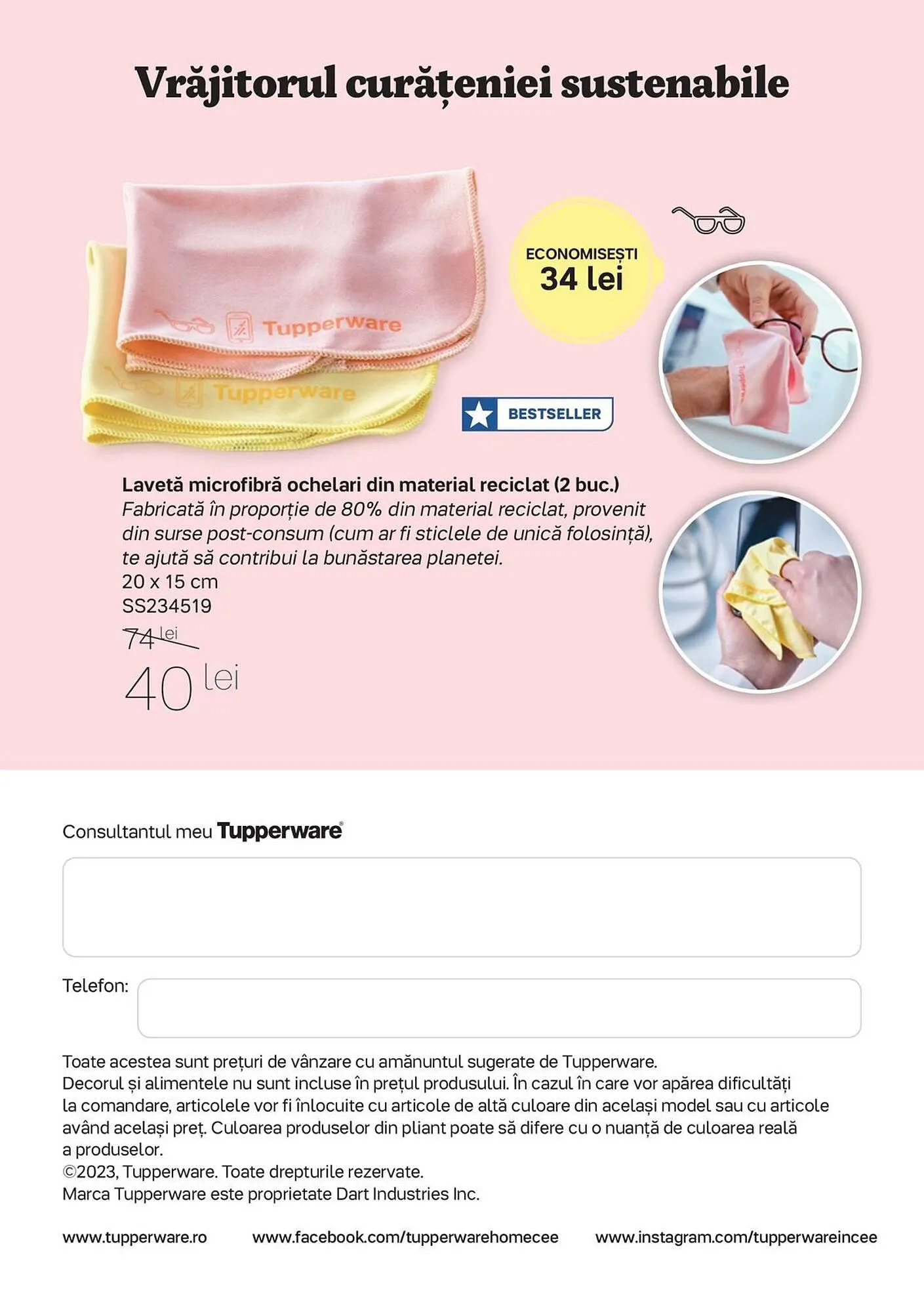 Catalog Tupperware catalog de la 6 noiembrie până la 3 decembrie 2023 - Revista Pagina 12