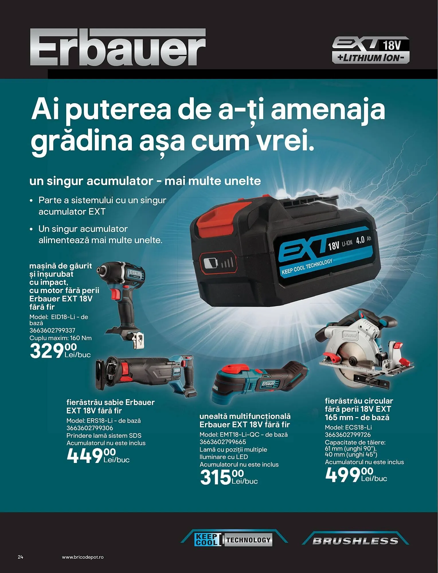 Catalog Catalog Brico Depôt de la 23 mai până la 31 octombrie 2025 - Revista Pagina 24