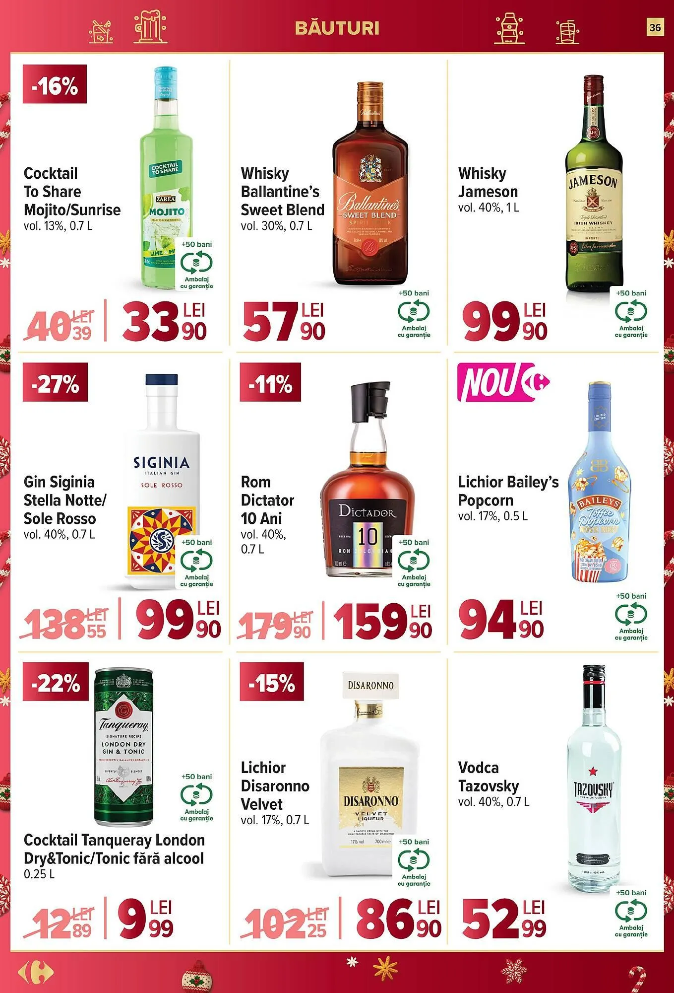 Catalog Catalog Carrefour de la 26 noiembrie până la 2 decembrie 2025 - Revista Pagina 36