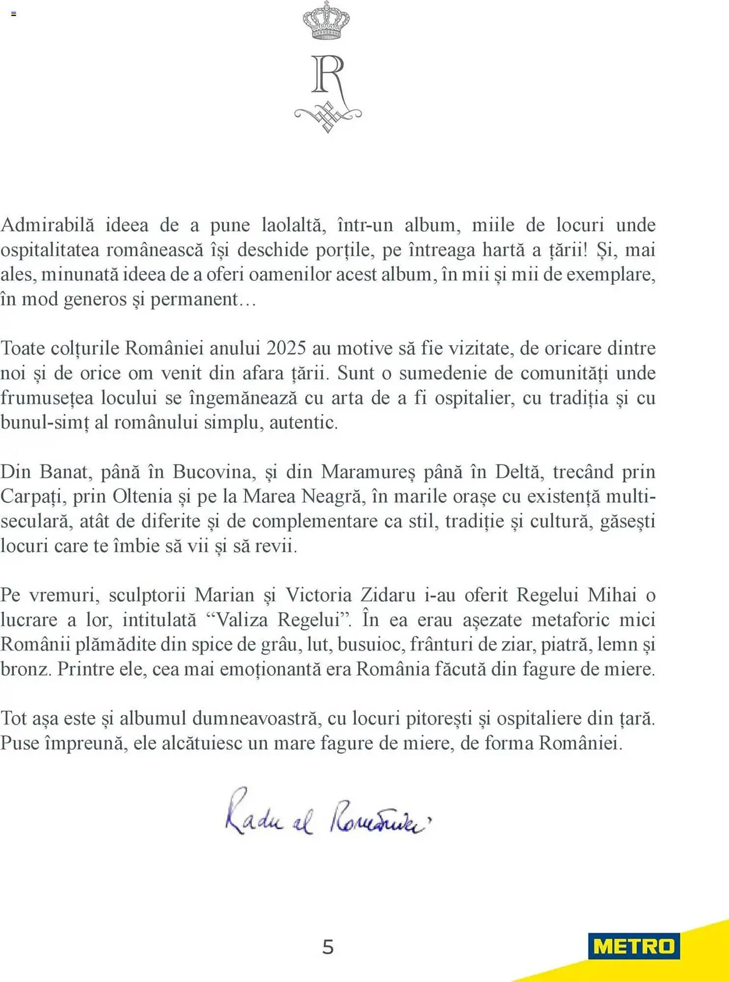 Catalog Catalog Metro de la 31 iulie până la 31 decembrie 2026 - Revista Pagina 5