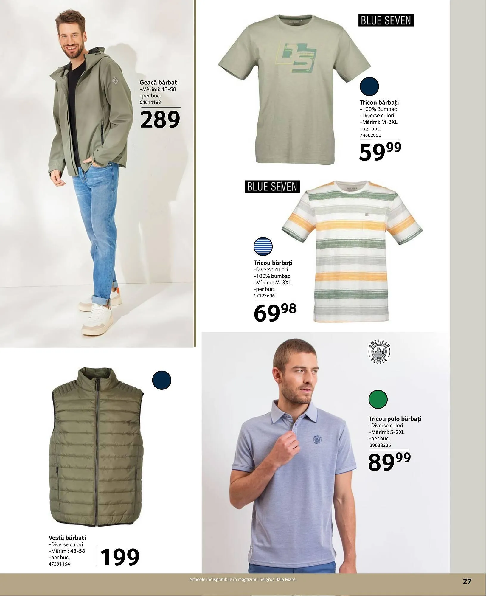 Catalog Catalog Selgros de la 21 martie până la 19 aprilie 2025 - Revista Pagina 27