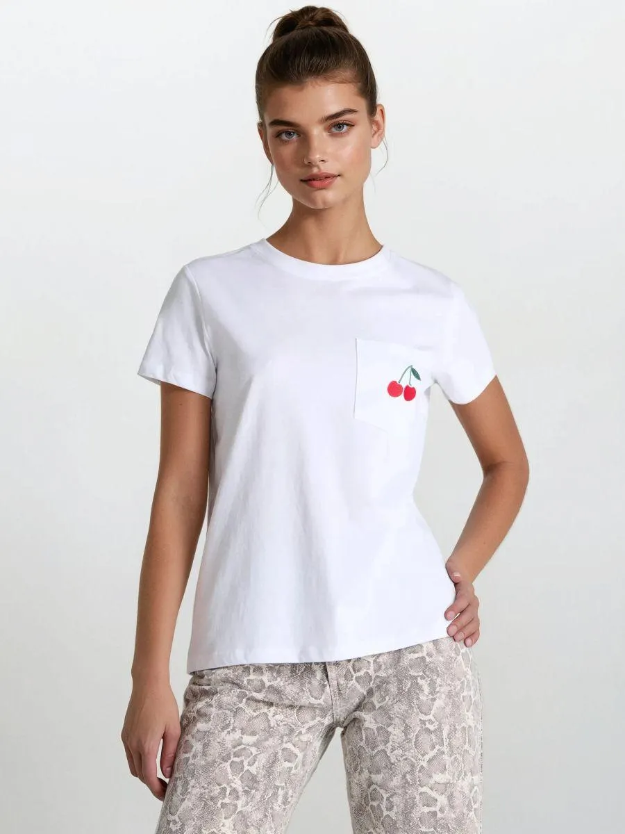 Tricou cu buzunar