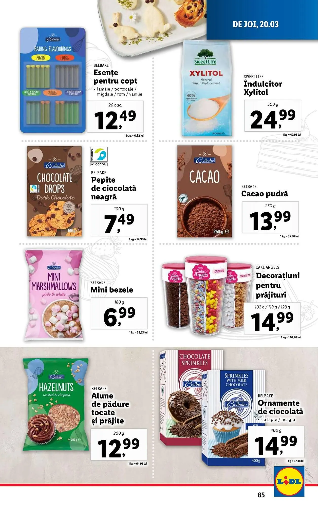 Catalog Catalog Lidl de la 17 martie până la 23 martie 2025 - Revista Pagina 85