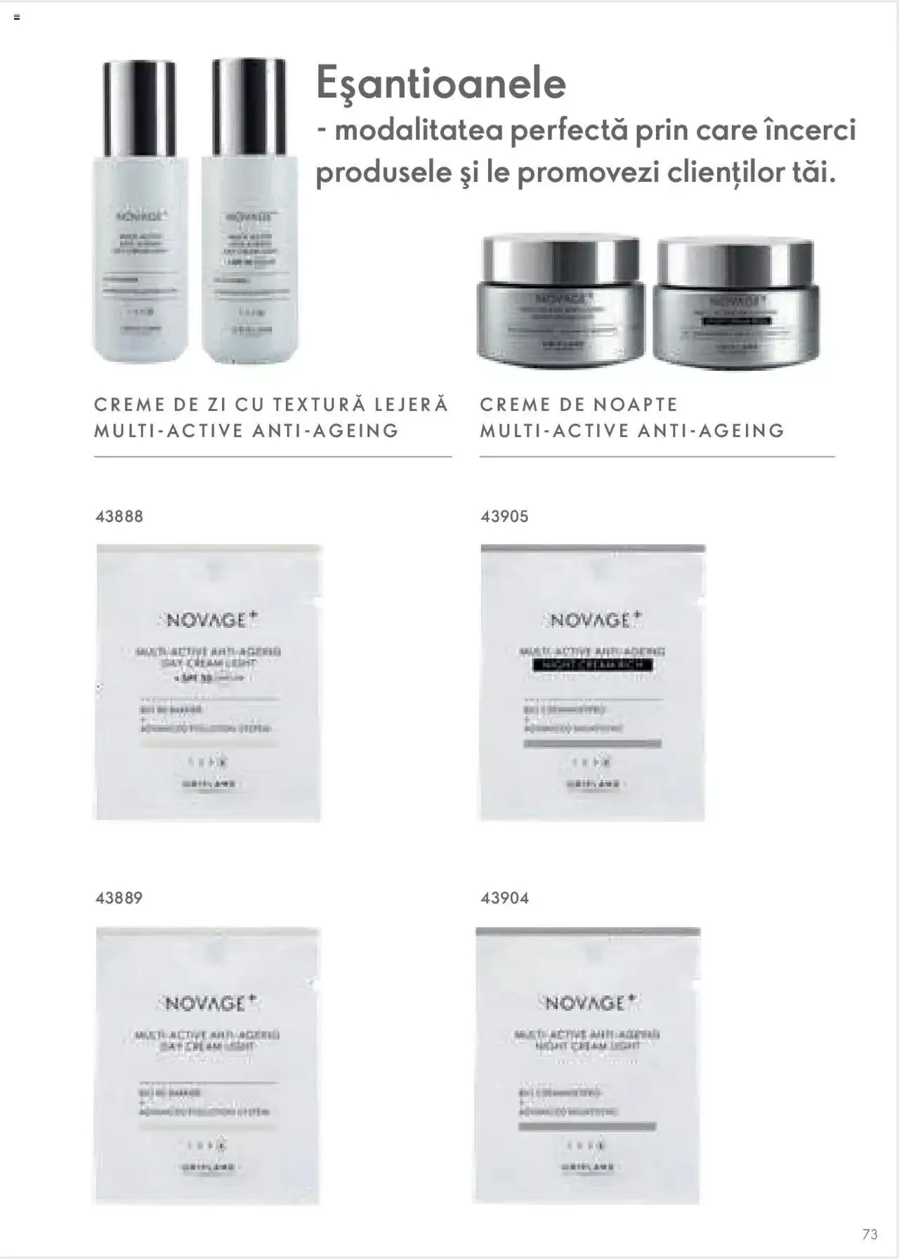 Catalog Oriflame catalog - Ghidul NOVAGE+ de la 1 martie până la 31 decembrie 2023 - Revista Pagina 73
