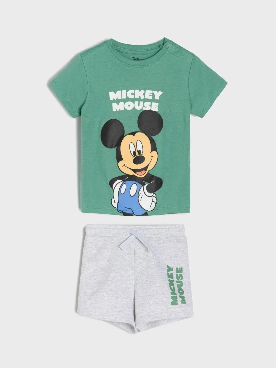 Compleu din jerseu Mickey Mouse