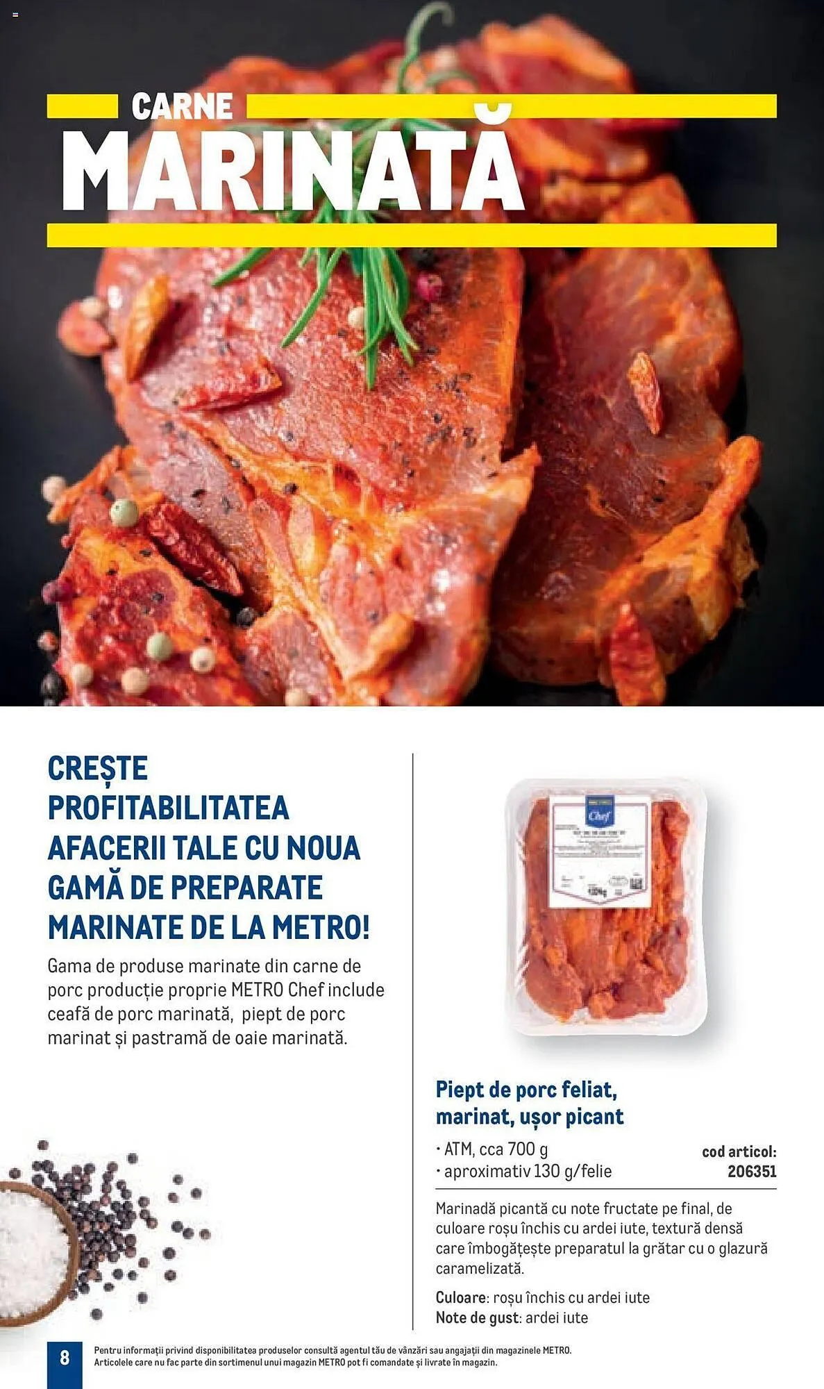 Catalog Metro catalog de la 1 august până la 31 decembrie 2023 - Revista Pagina 8
