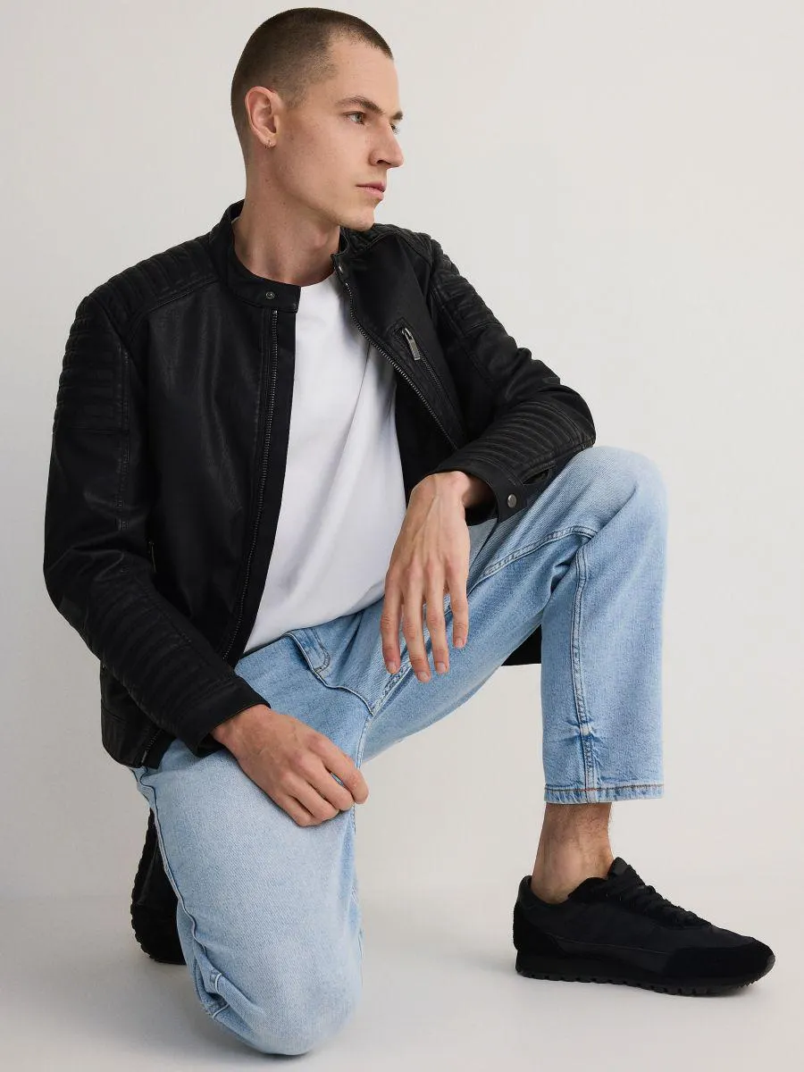 Geacă din piele ecologică