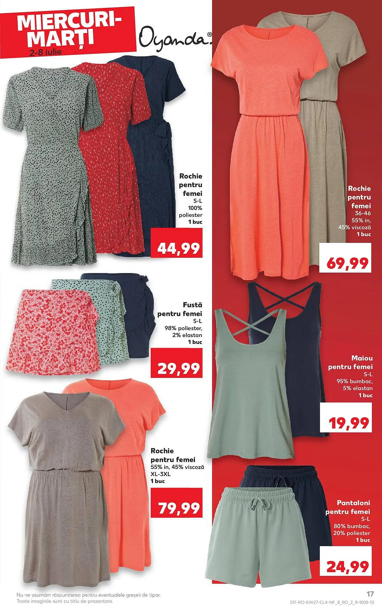 Catalog Catalog Kaufland de la 2 iulie până la 8 iulie 2025 - Revista Pagina 17