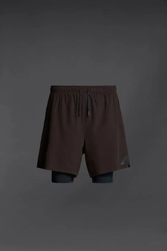 SHORTS PENTRU ANTRENAMENTE 2 ÎN 1