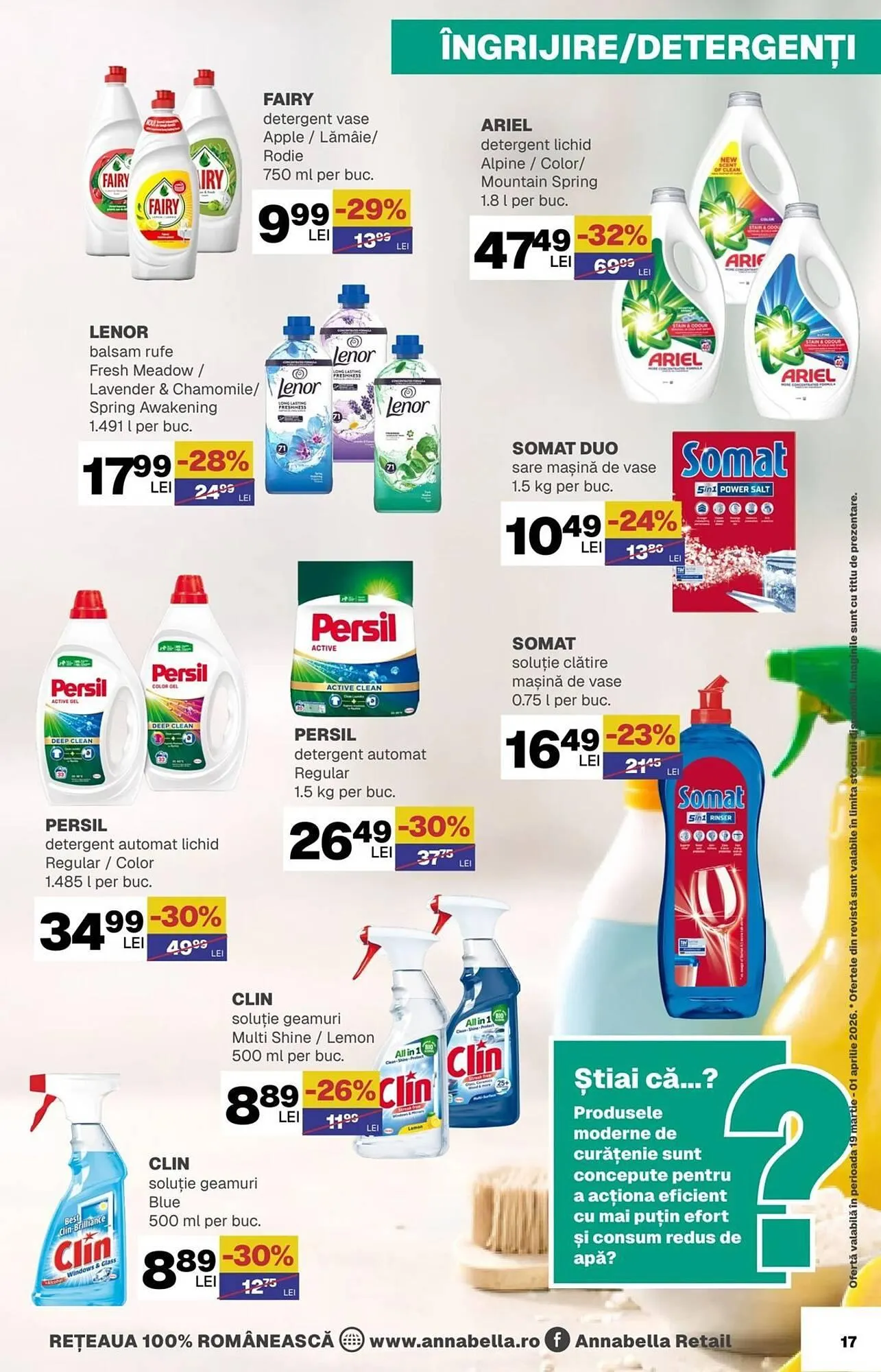 Catalog Catalog Annabella de la 19 martie până la 1 aprilie 2026 - Revista Pagina 17