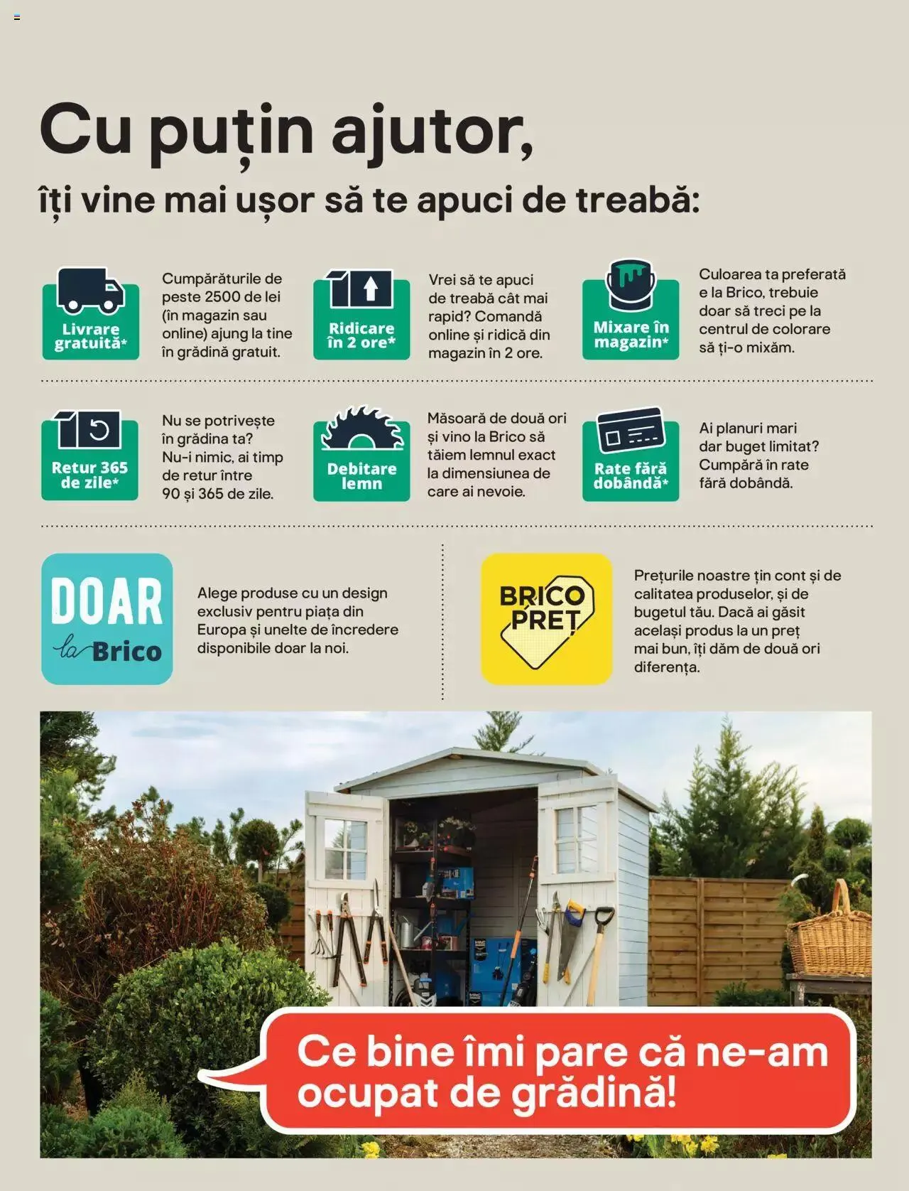 Catalog Brico Depot catalog - Grădină de la 7 aprilie până la 30 septembrie 2023 - Revista Pagina 3