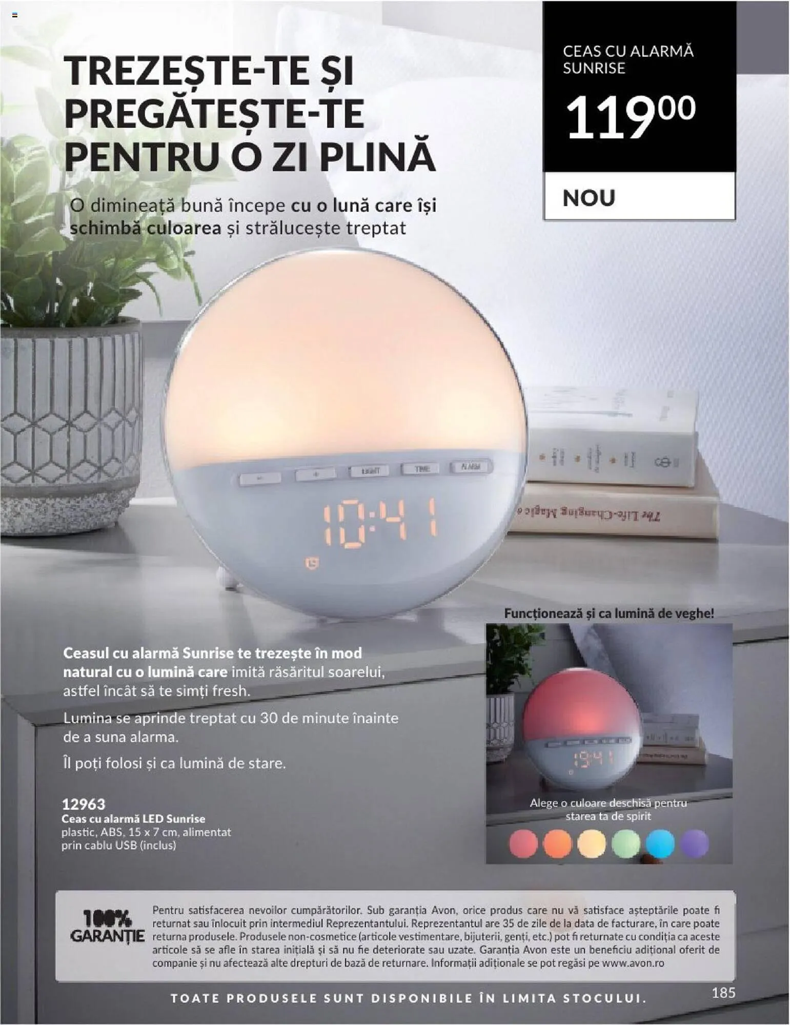 Catalog Avon catalog de la 1 septembrie până la 30 septembrie 2023 - Revista Pagina 187