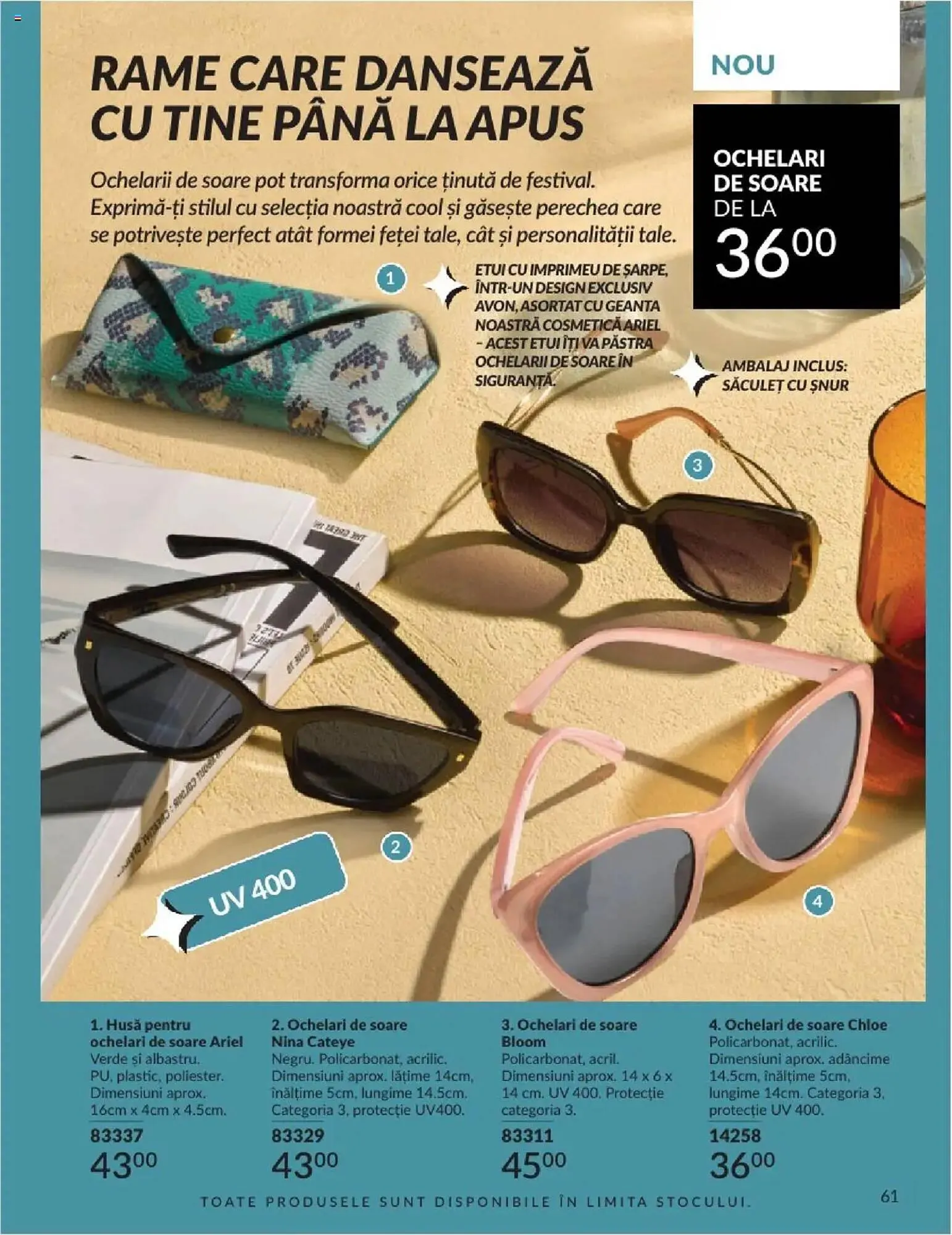 Catalog Catalog Avon de la 31 mai până la 30 iunie 2025 - Revista Pagina 61