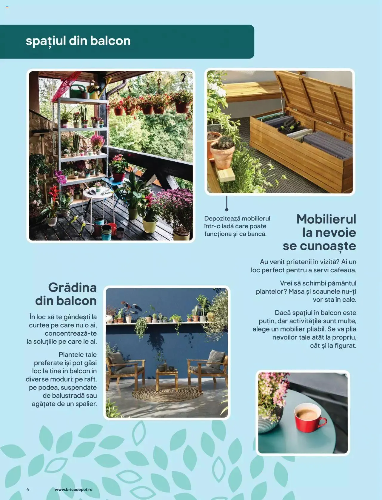Catalog Brico Depot catalog - Bucuria momentelor de la 1 iunie până la 30 septembrie 2023 - Revista Pagina 4