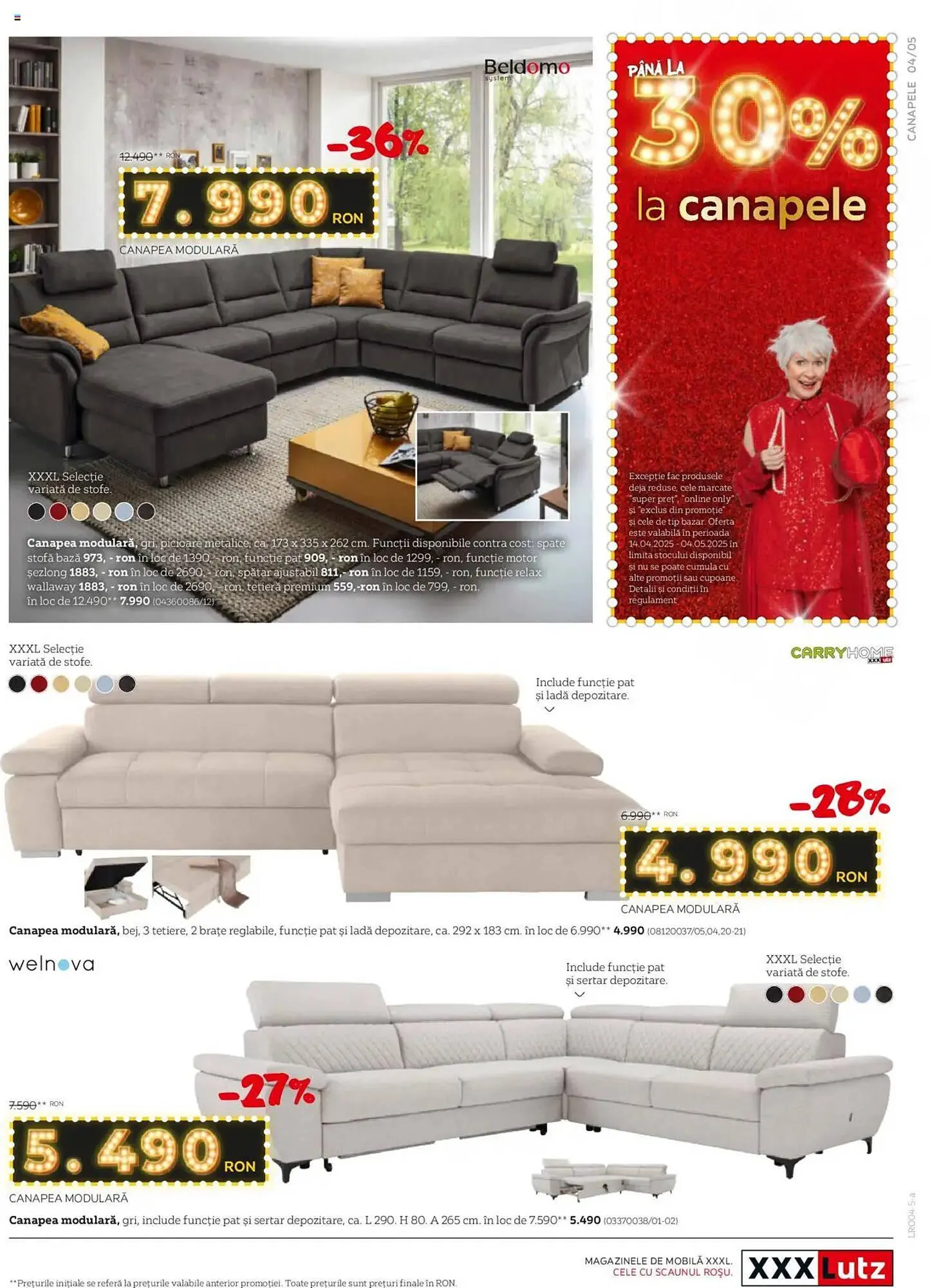 Catalog Catalog XXXLutz de la 31 martie până la 27 aprilie 2025 - Revista Pagina 5