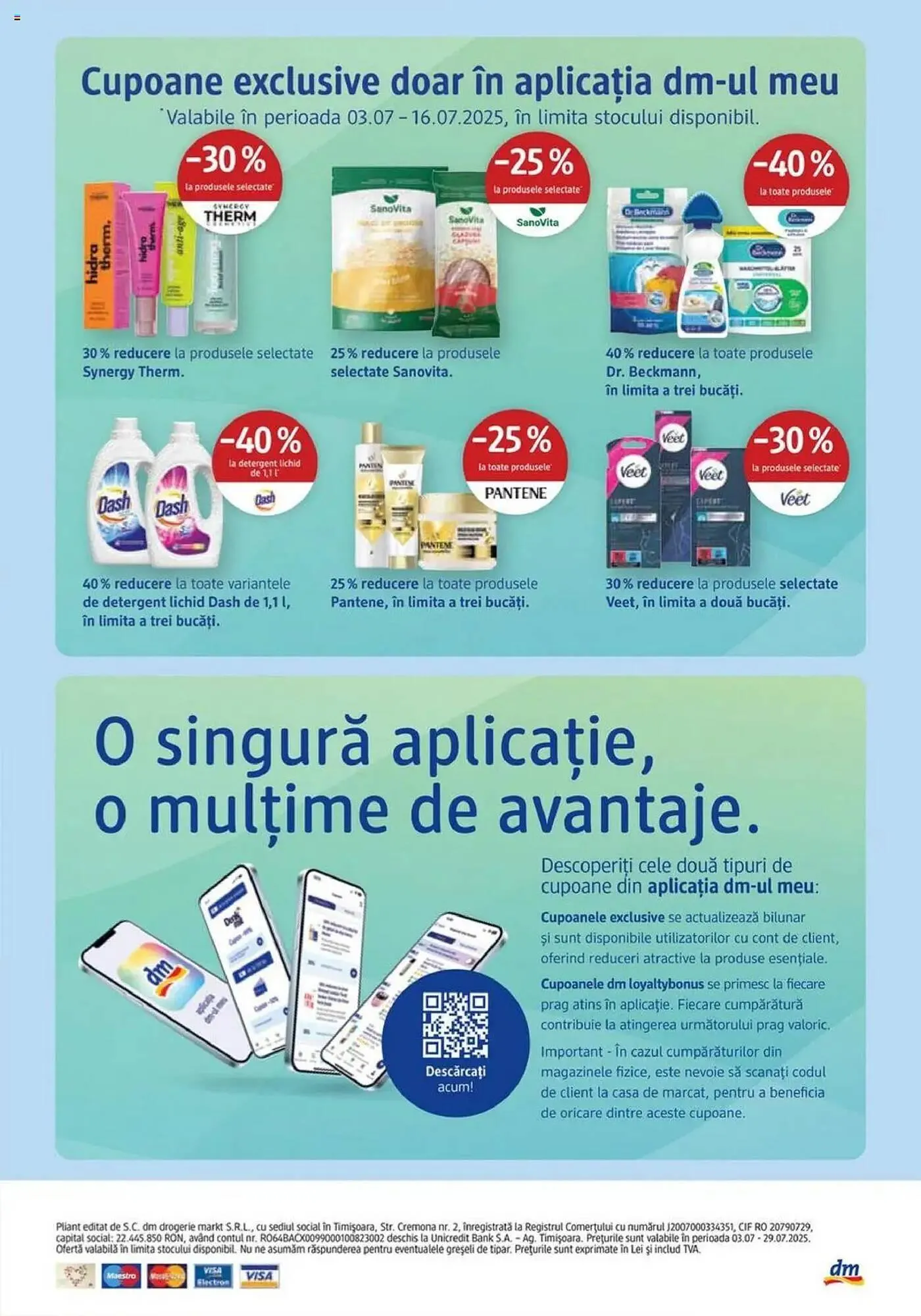 Catalog Catalog DM de la 3 iulie până la 29 iulie 2025 - Revista Pagina 24