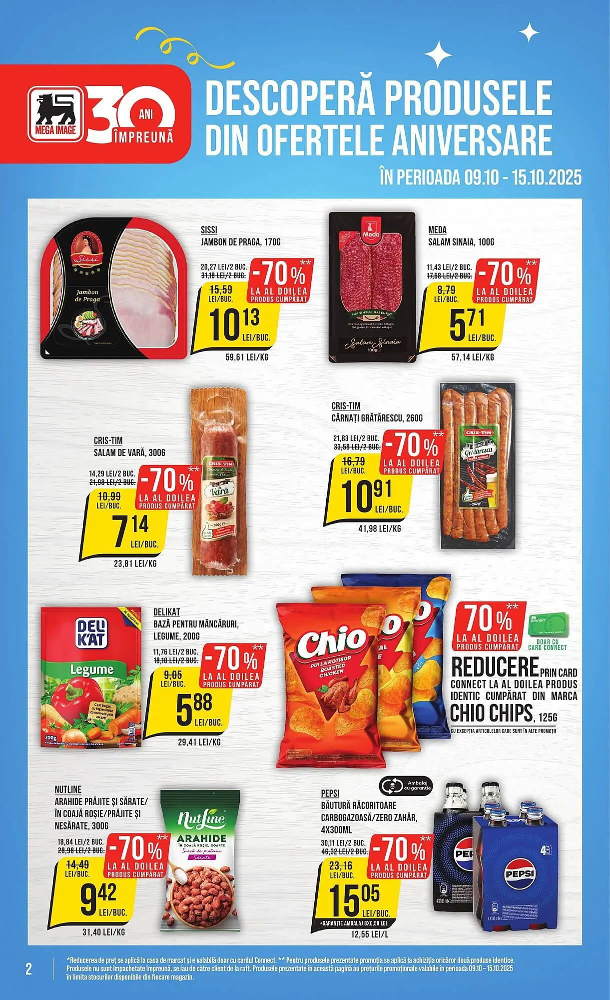 Catalog Catalog Mega Image de la 9 octombrie până la 15 octombrie 2025 - Revista Pagina 2