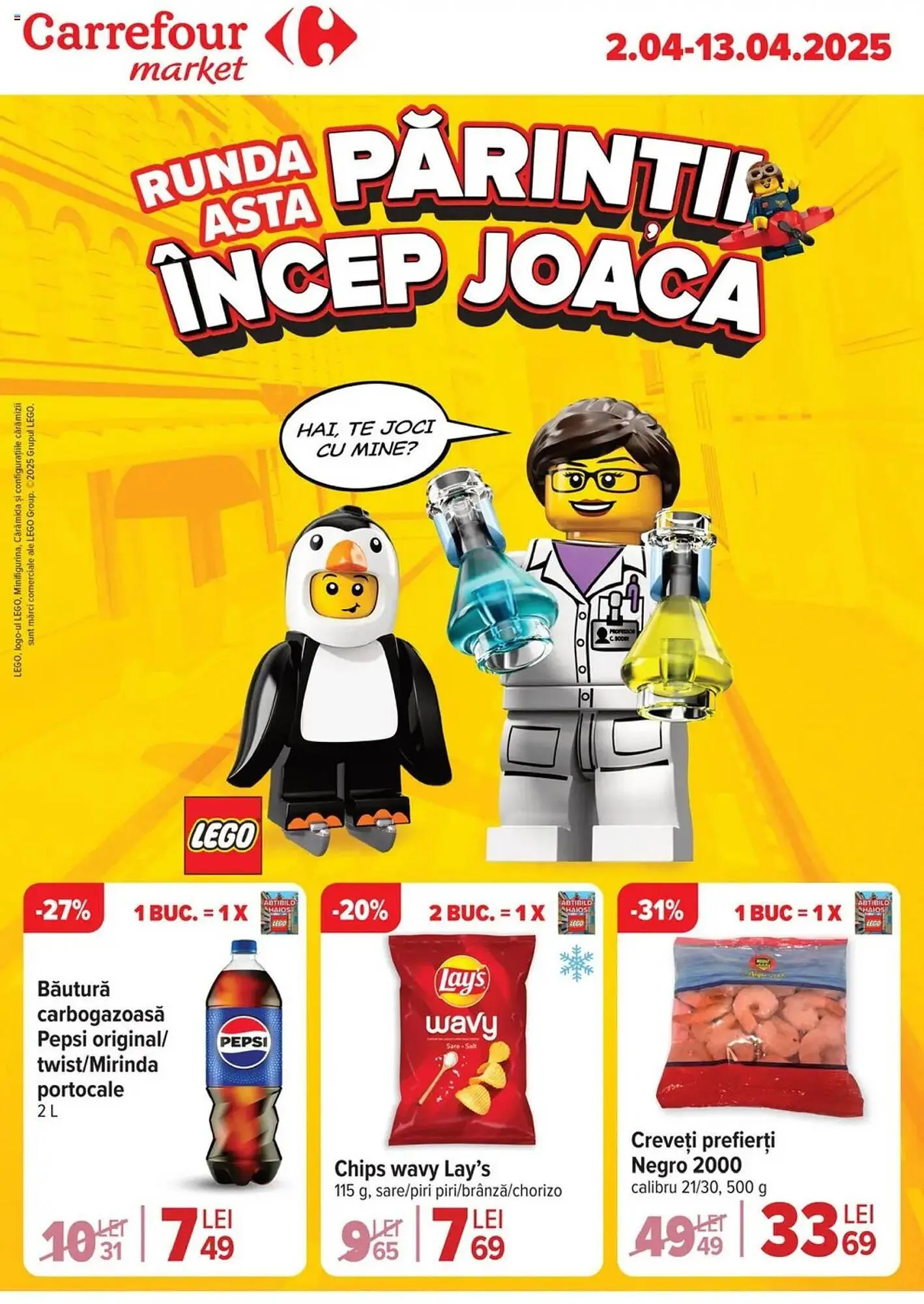 Catalog Catalog Carrefour Market de la 2 aprilie până la 13 aprilie 2025 - Revista Pagina 1