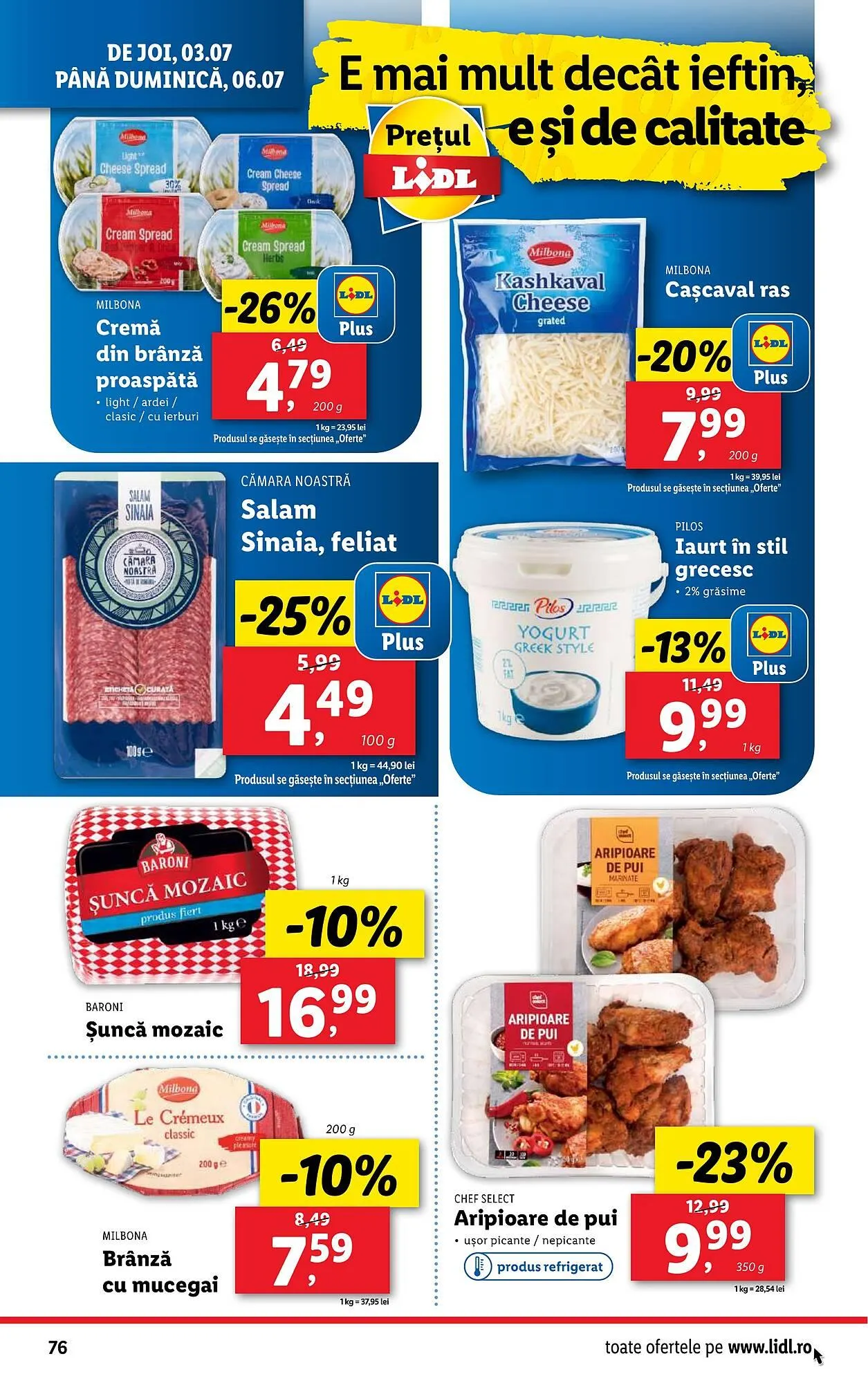 Catalog Catalog Lidl de la 30 iunie până la 6 iulie 2025 - Revista Pagina 76