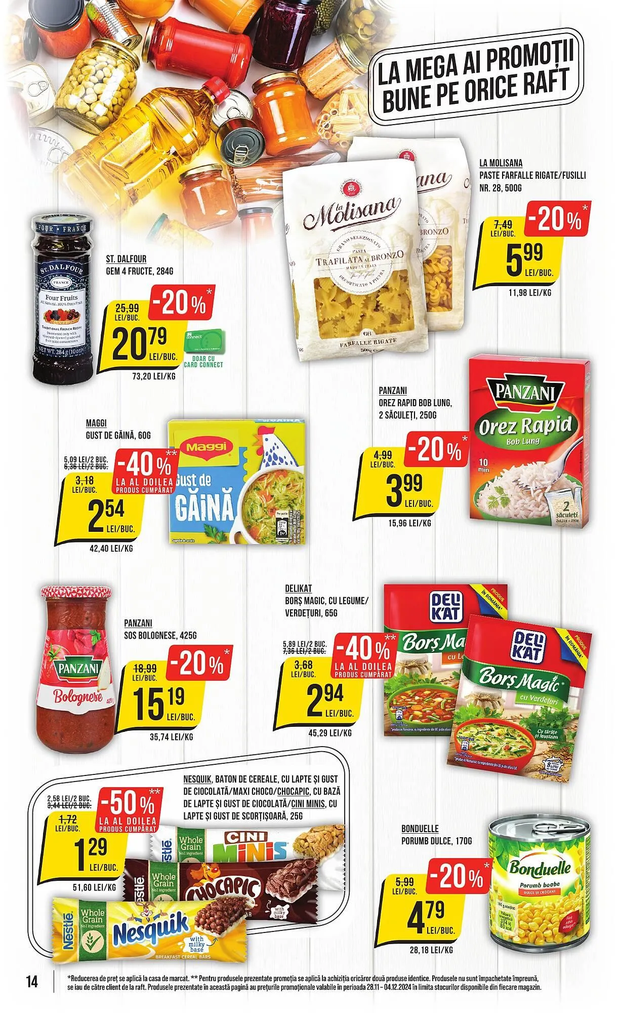 Catalog Catalog Mega Image de la 28 noiembrie până la 4 decembrie 2024 - Revista Pagina 14