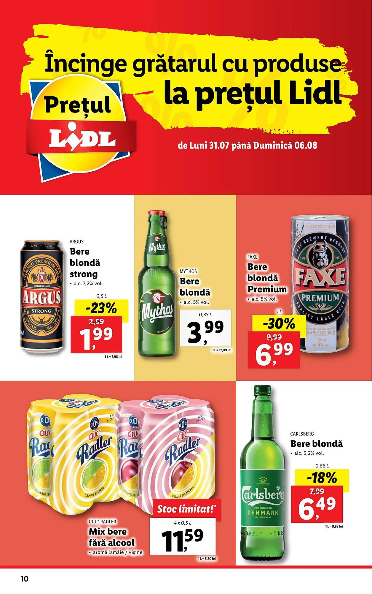 Catalog Lidl catalog de la 31 iulie până la 6 august 2023 - Revista Pagina 10