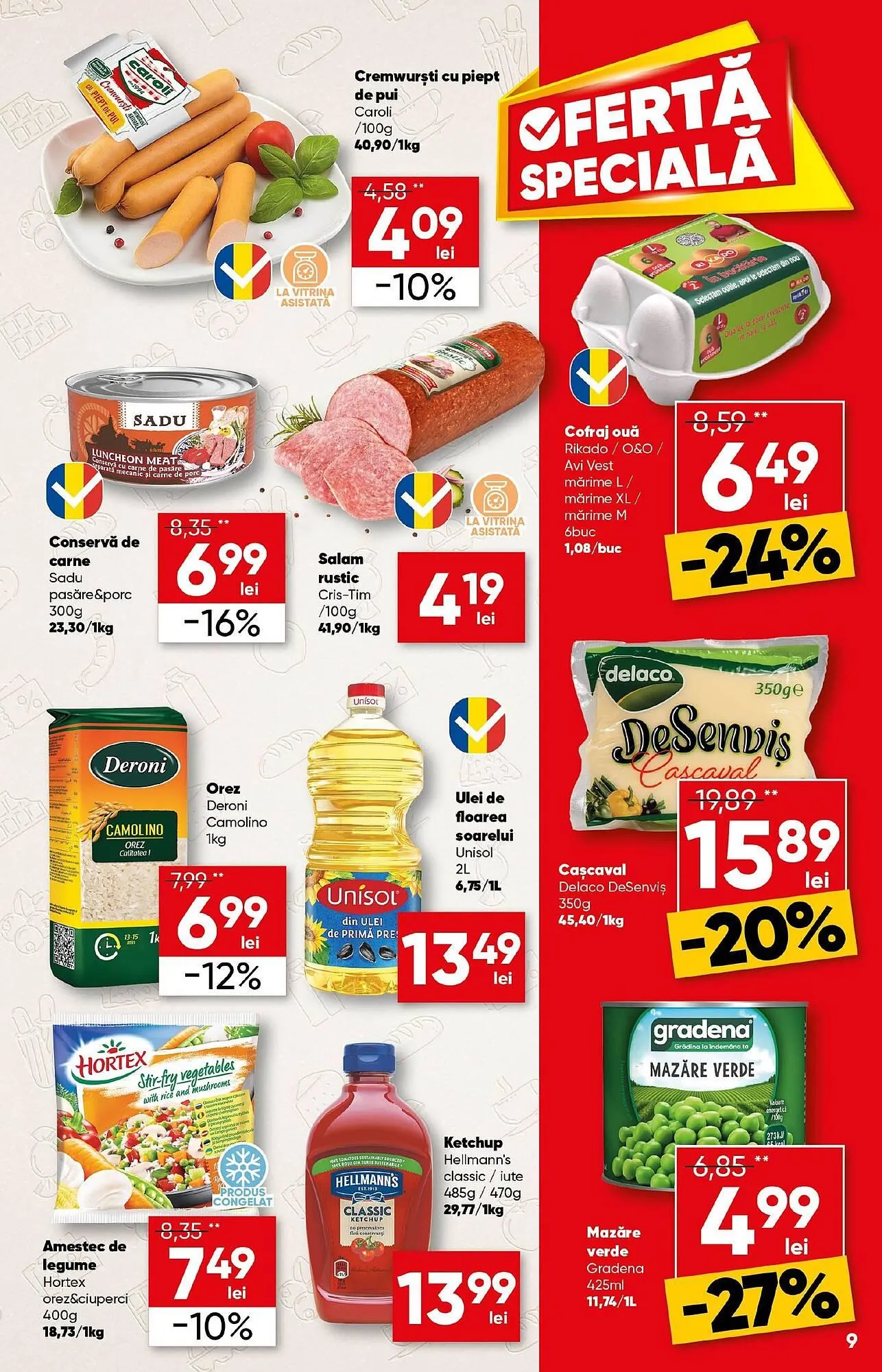 Catalog Catalog PROFI de la 8 ianuarie până la 21 ianuarie 2025 - Revista Pagina 9