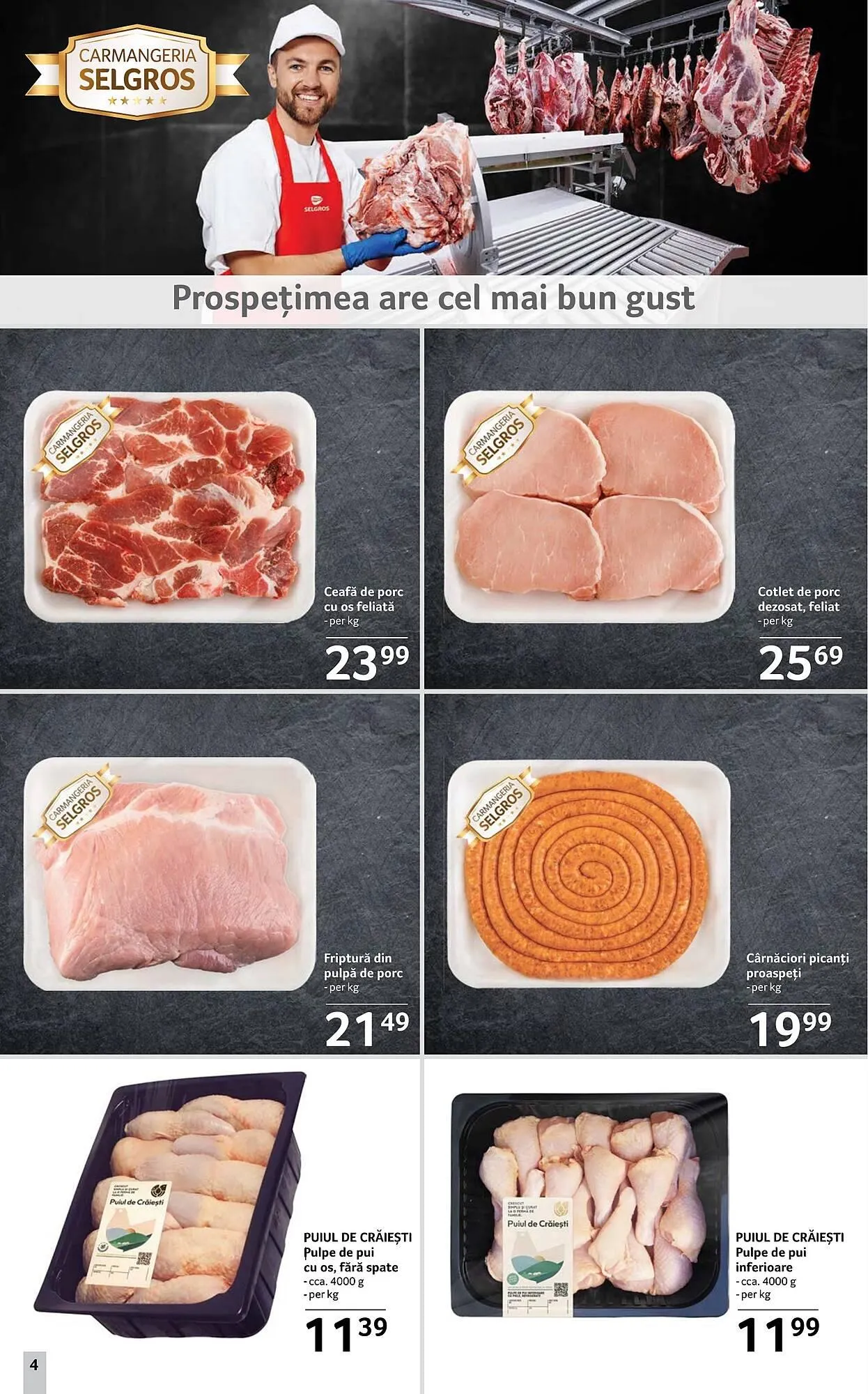 Catalog Catalog Selgros de la 4 aprilie până la 17 aprilie 2025 - Revista Pagina 4