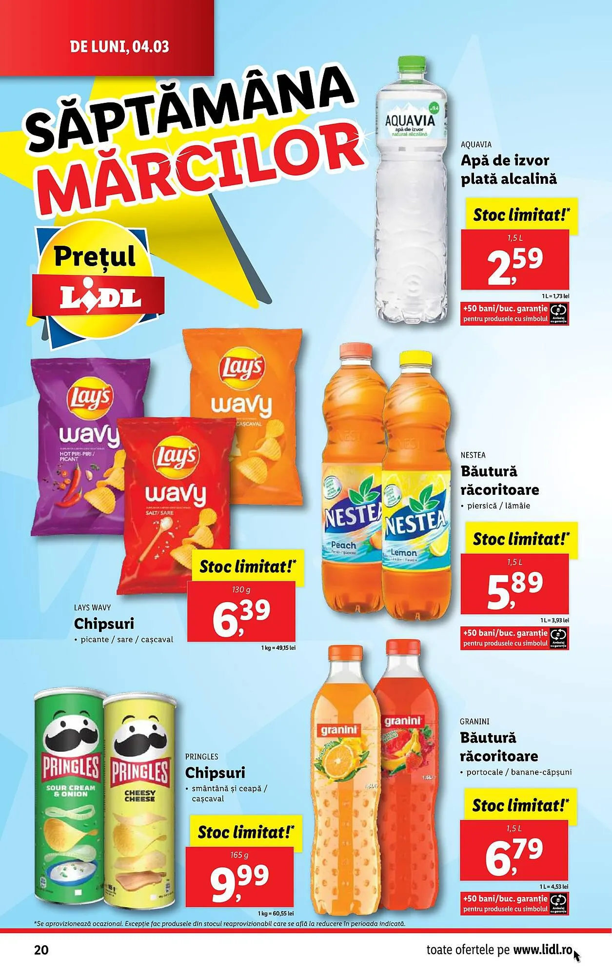 Catalog Lidl catalog de la 4 martie până la 10 martie 2024 - Revista Pagina 20