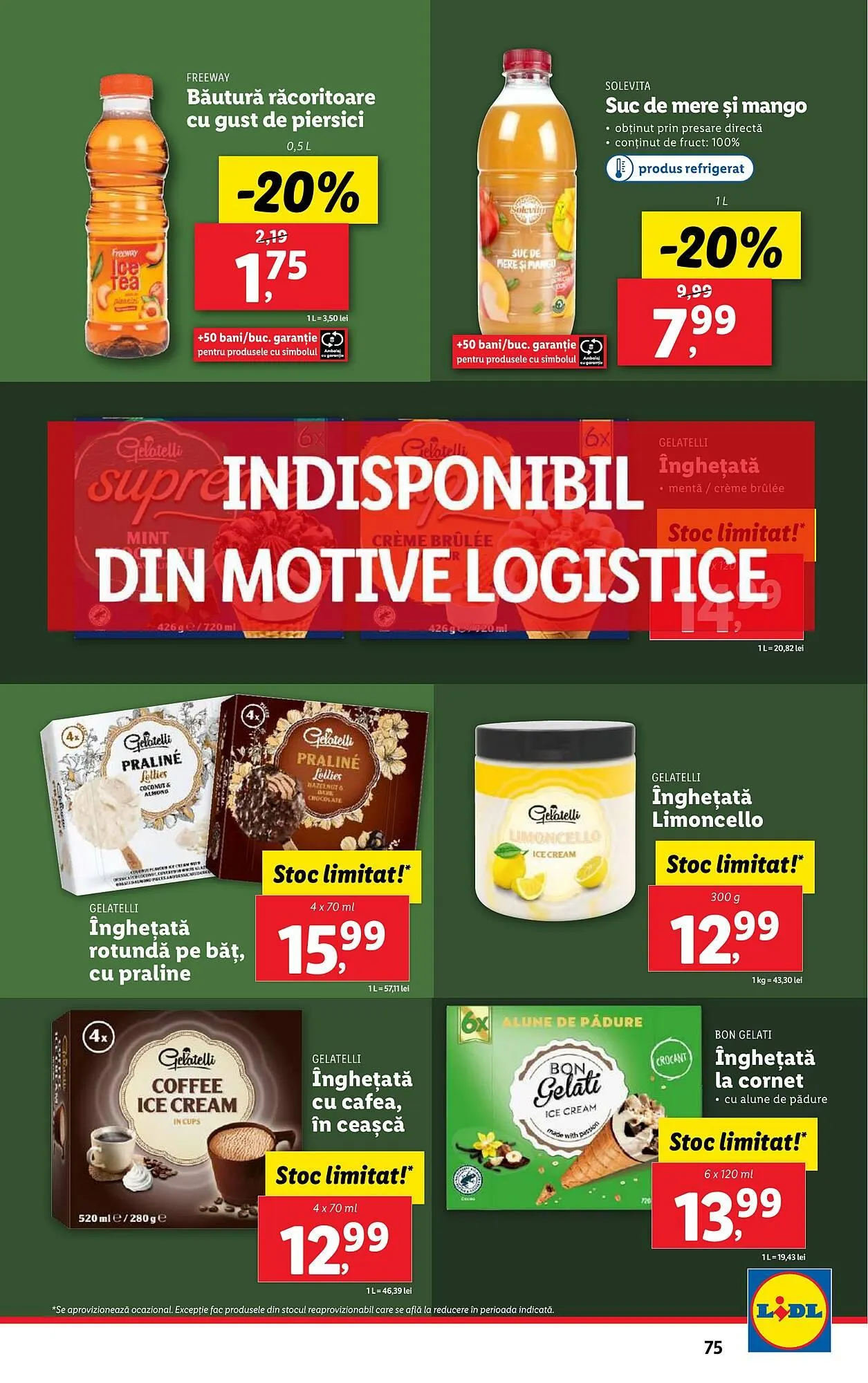 Catalog Catalog Lidl de la 30 iunie până la 6 iulie 2025 - Revista Pagina 75