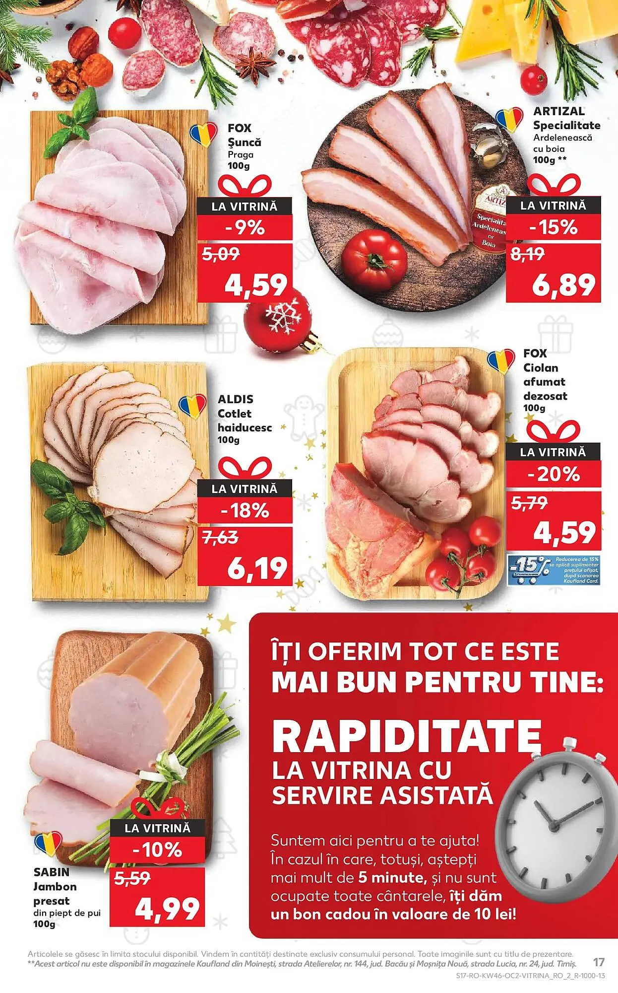 Catalog Catalog Kaufland de la 12 noiembrie până la 18 noiembrie 2025 - Revista Pagina 17